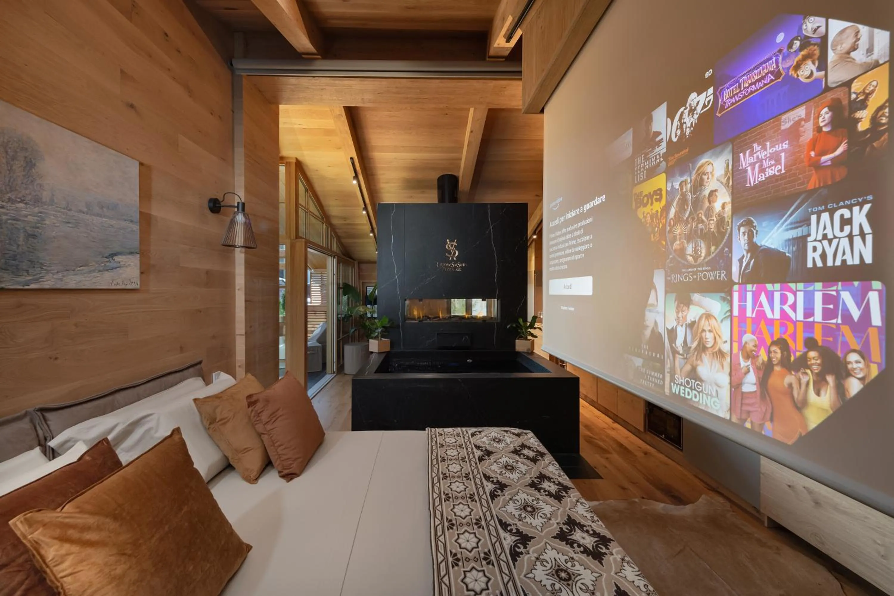 Hot Tub, Bed in VICTORIA SPA SUITES Roccaraso Centro