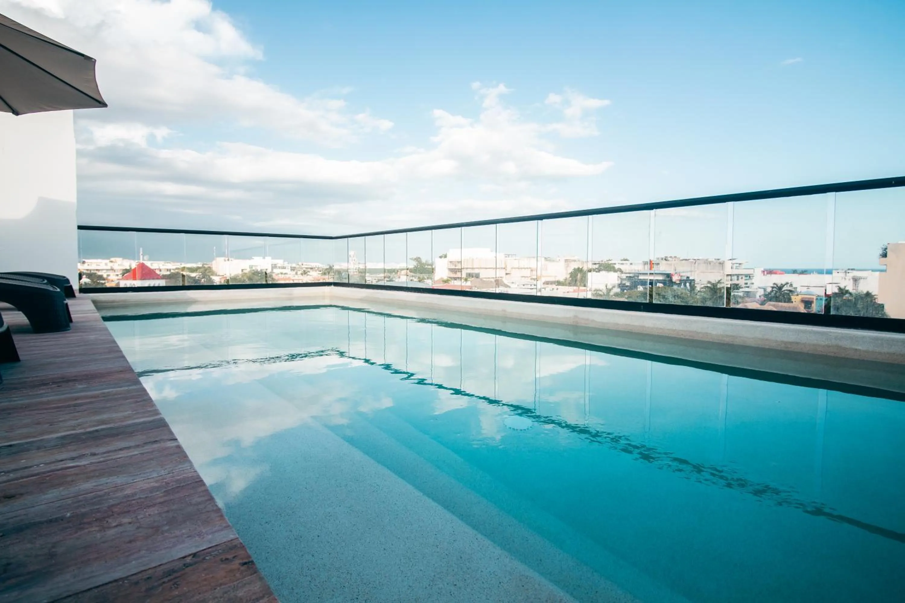 Pool view in Hotel B10 - Distinctive Hotel-