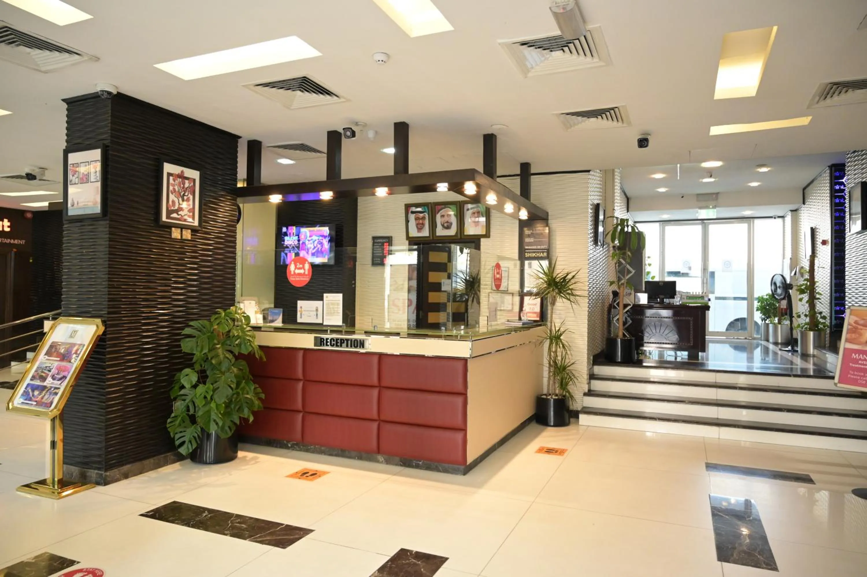 Lobby or reception in Manhattan Avenue Hotel