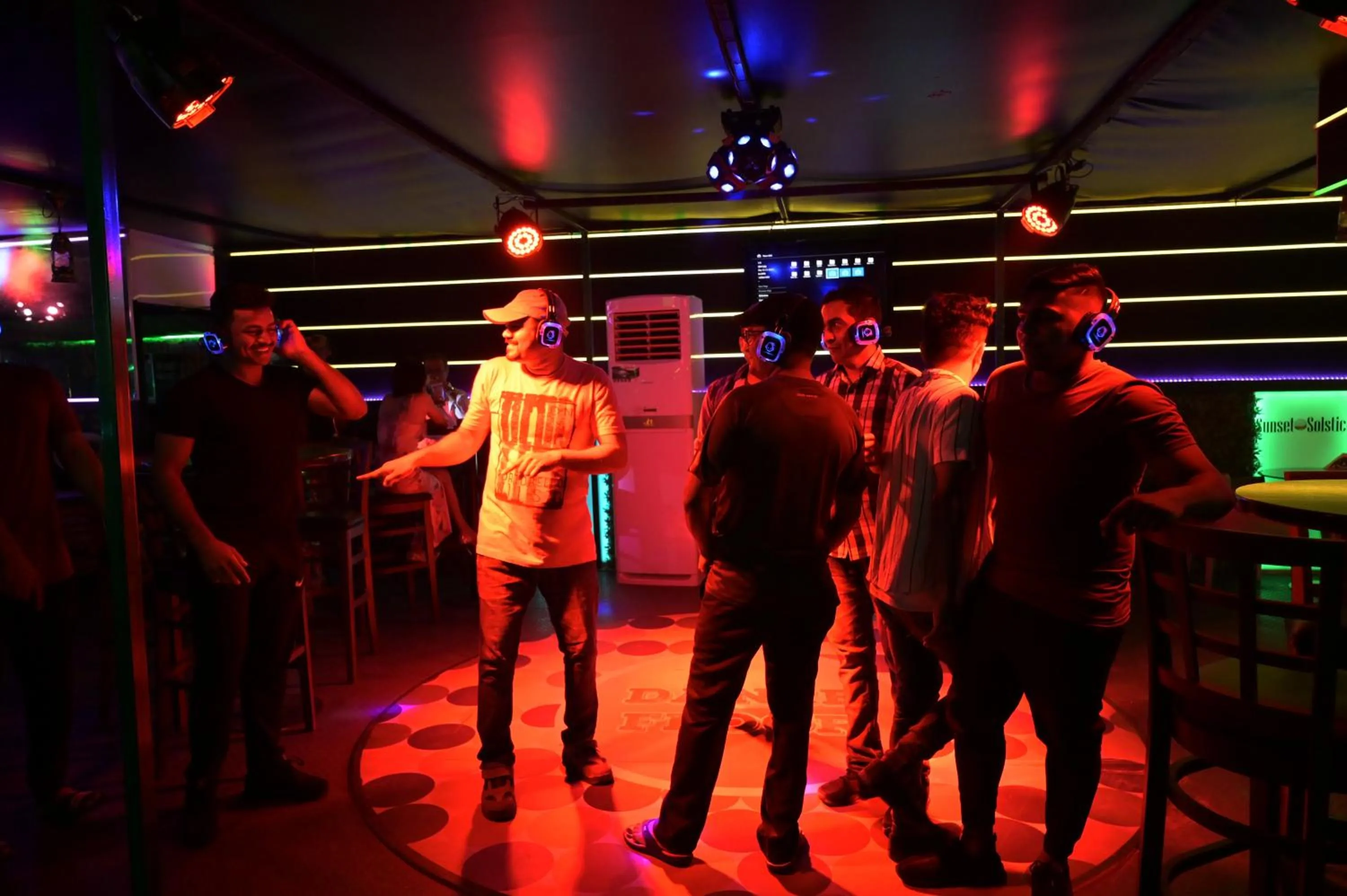 People in Manhattan Avenue Hotel