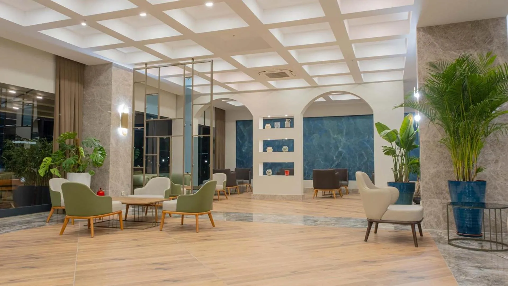 Seating area in Dream Water World