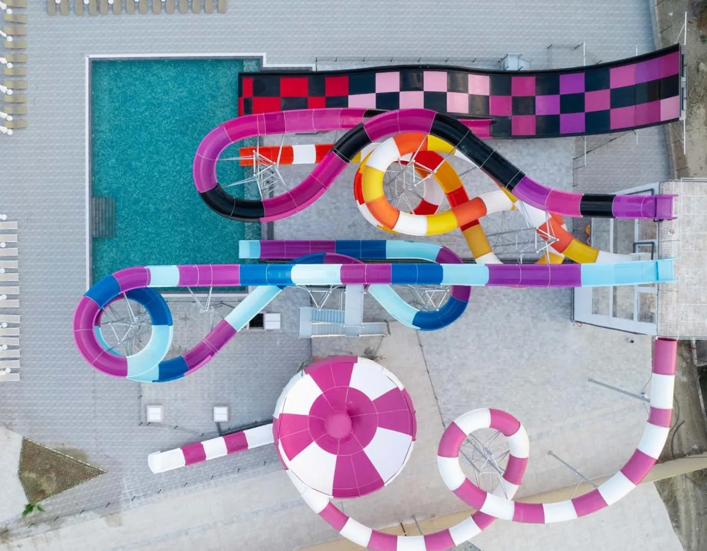 Aqua park in Dream Water World