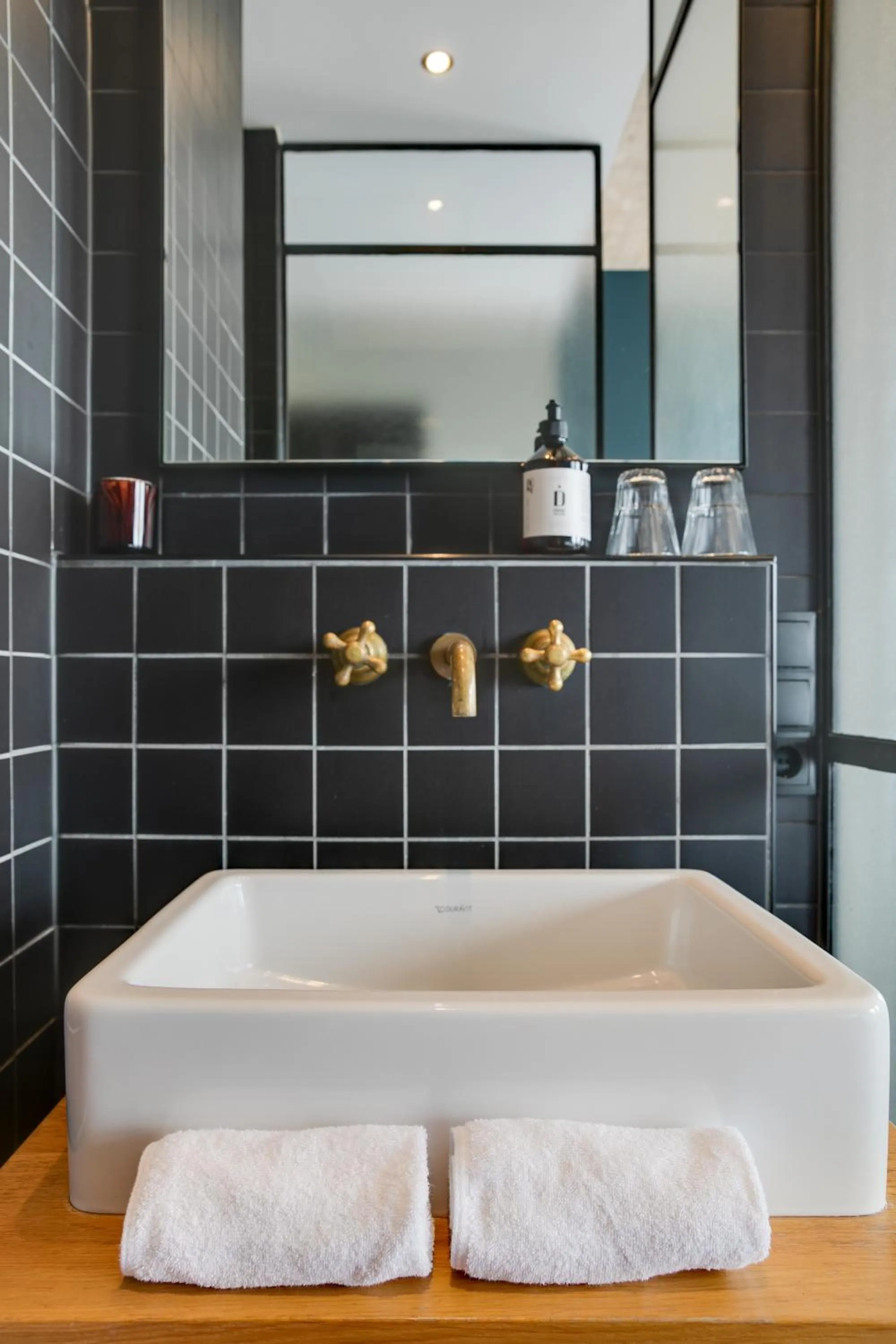Bathroom, Bed in The Duke Boutique Hotel