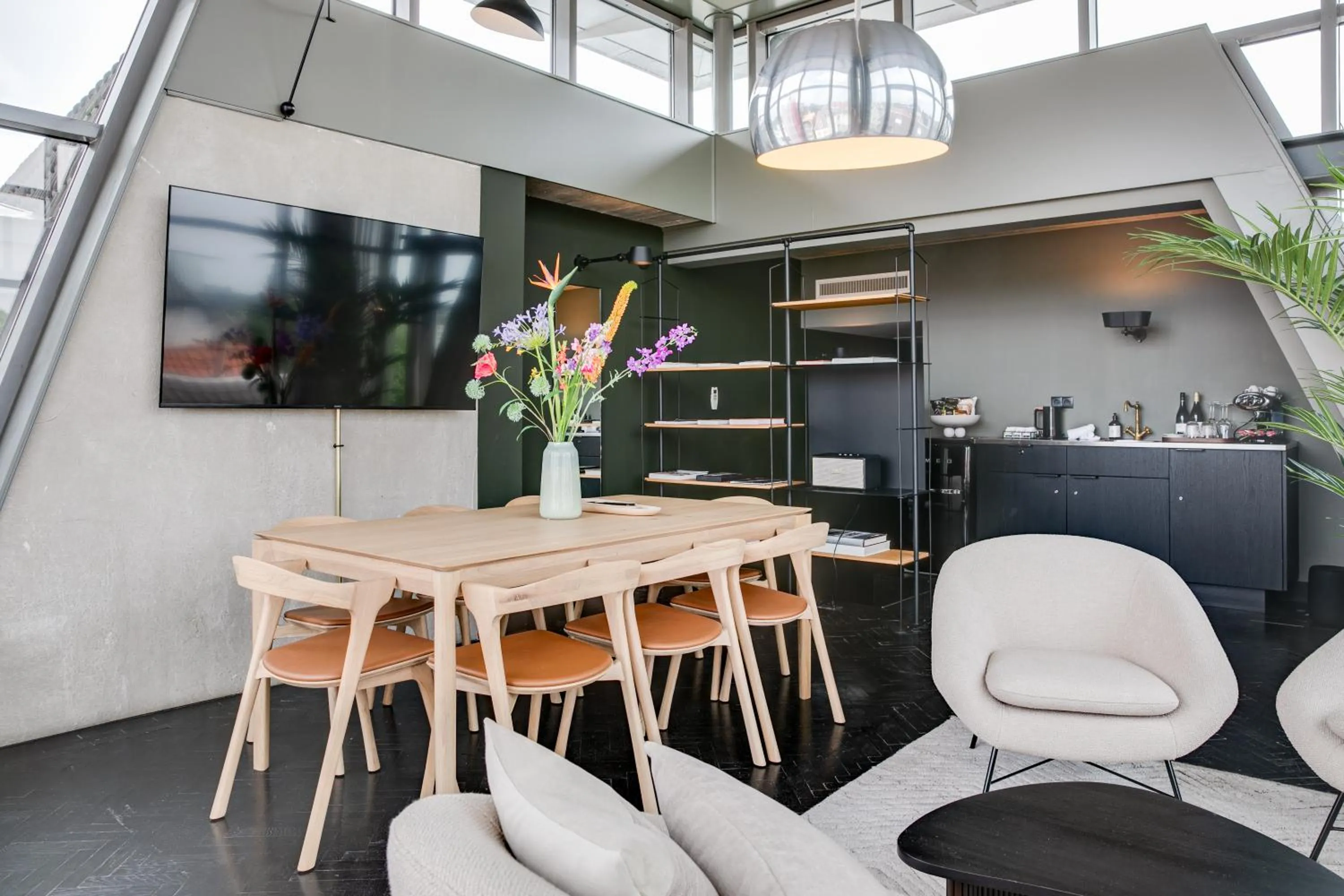 Living room in The Duke Boutique Hotel