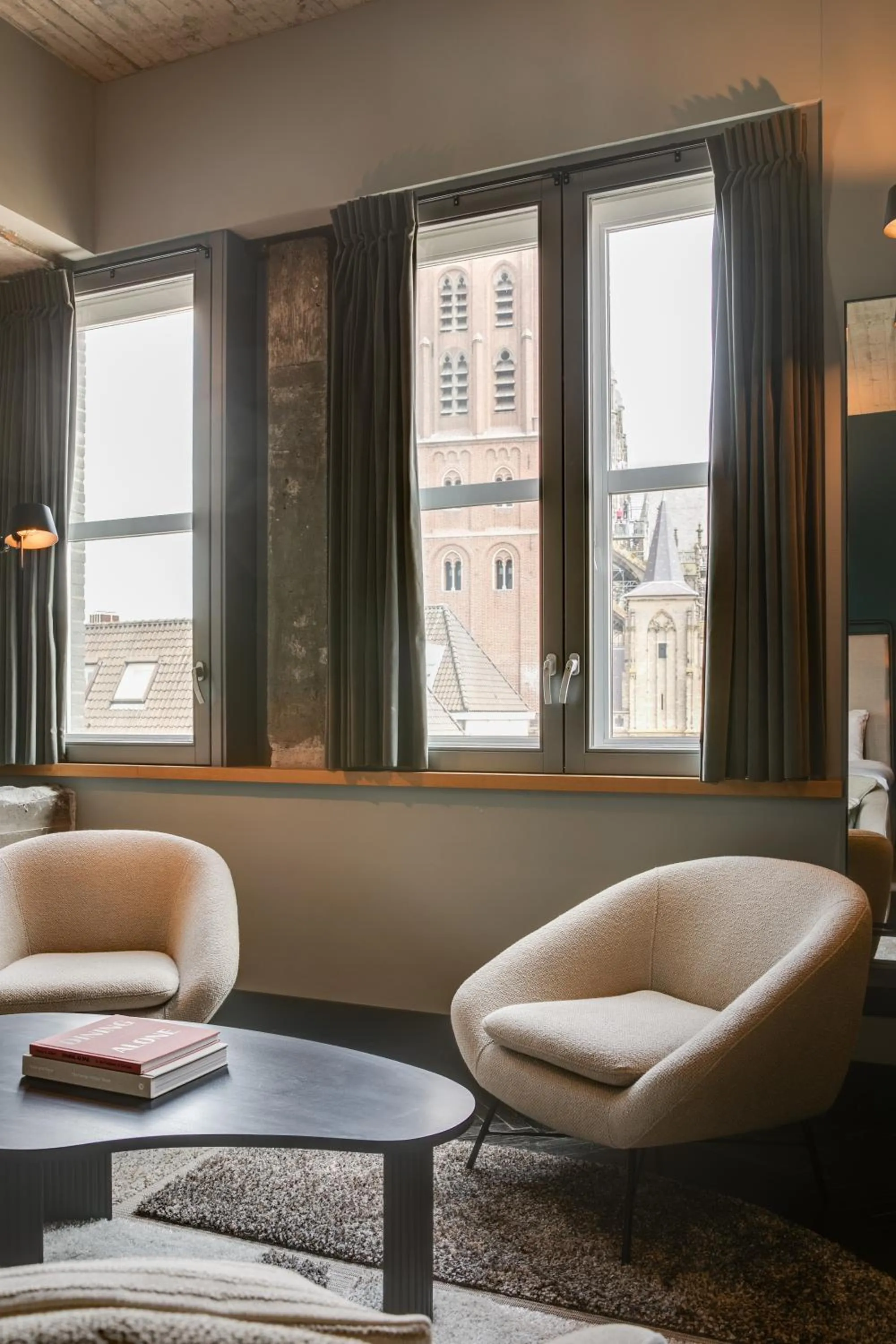 Seating area in The Duke Boutique Hotel