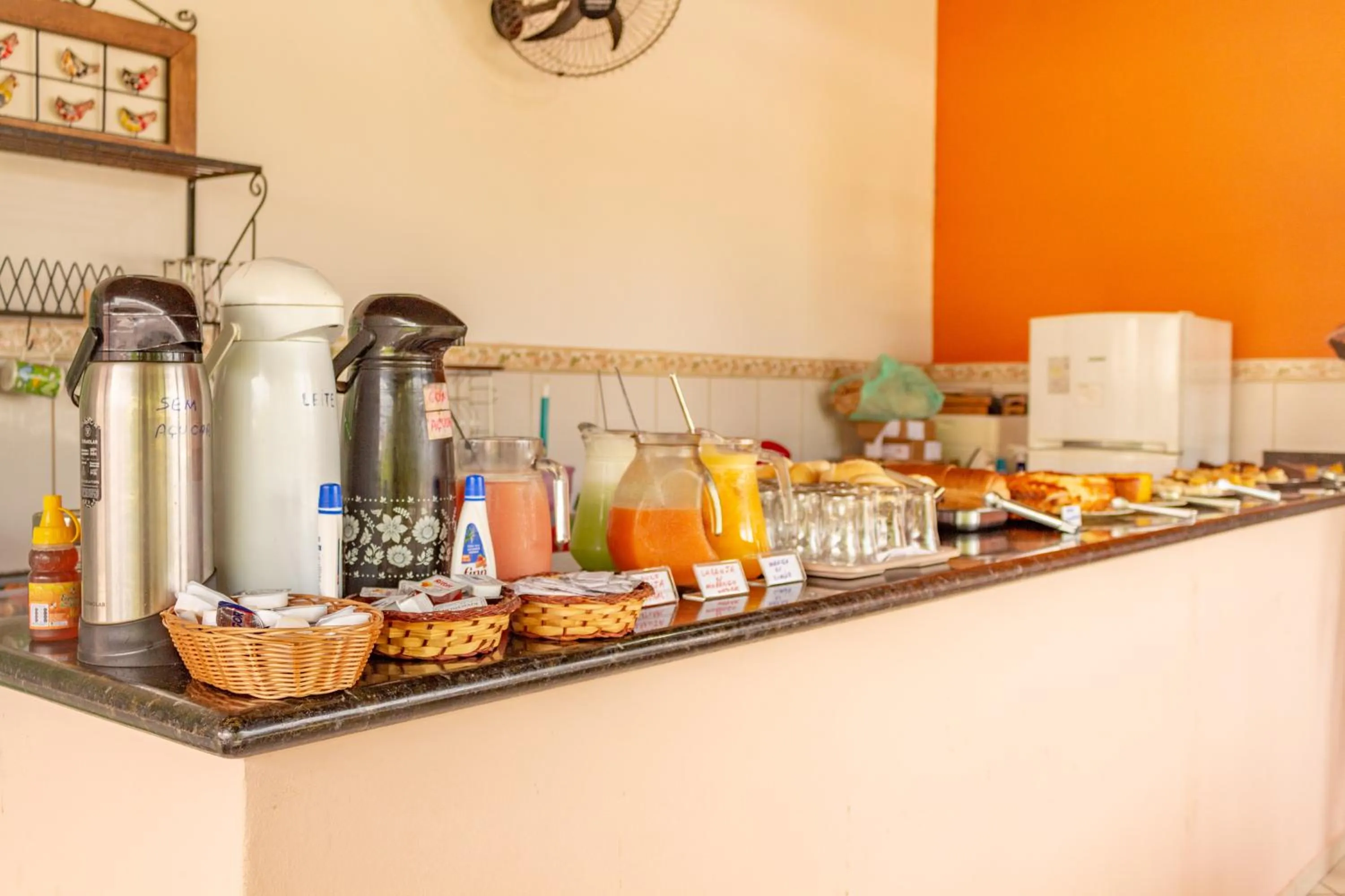 Breakfast in Pousada Luz do Sol