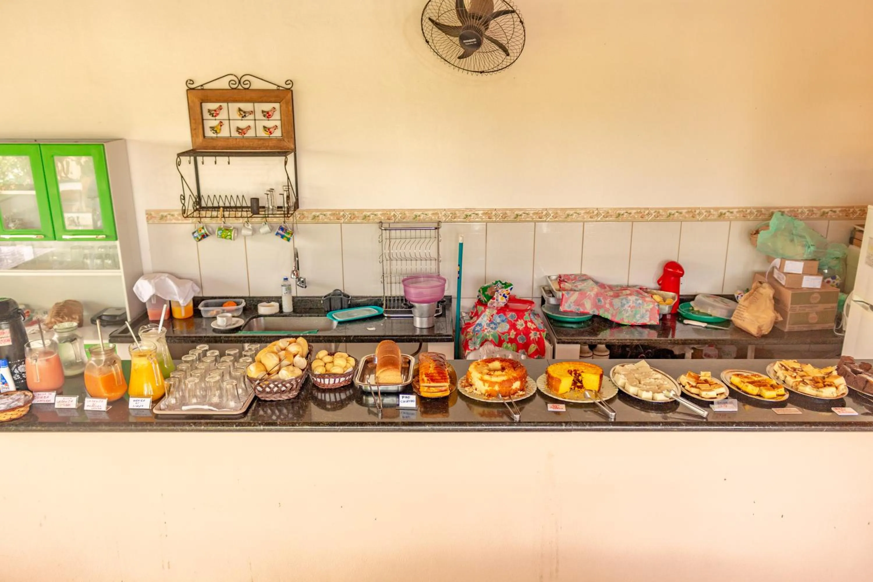 Breakfast in Pousada Luz do Sol