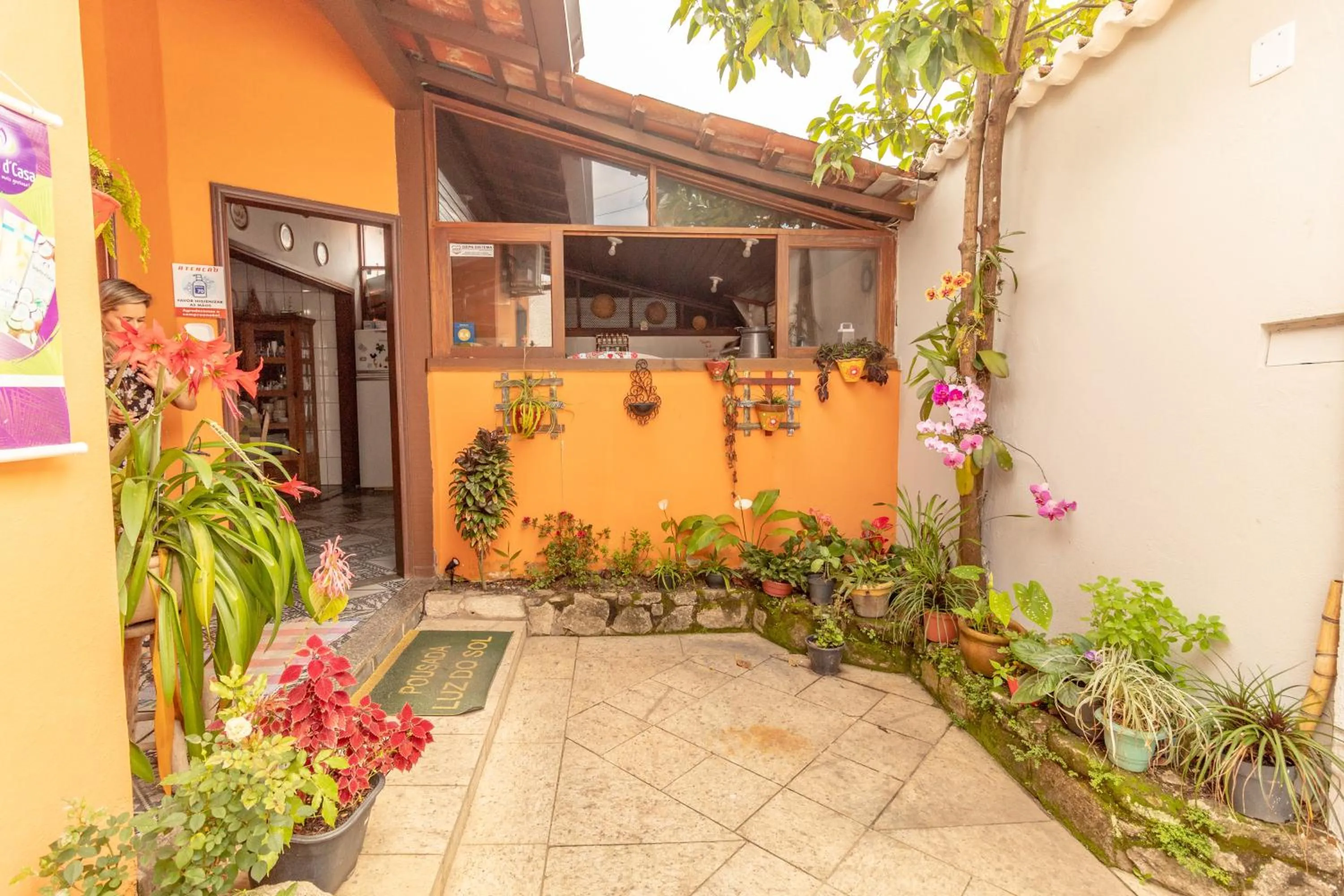 Facade/entrance in Pousada Luz do Sol