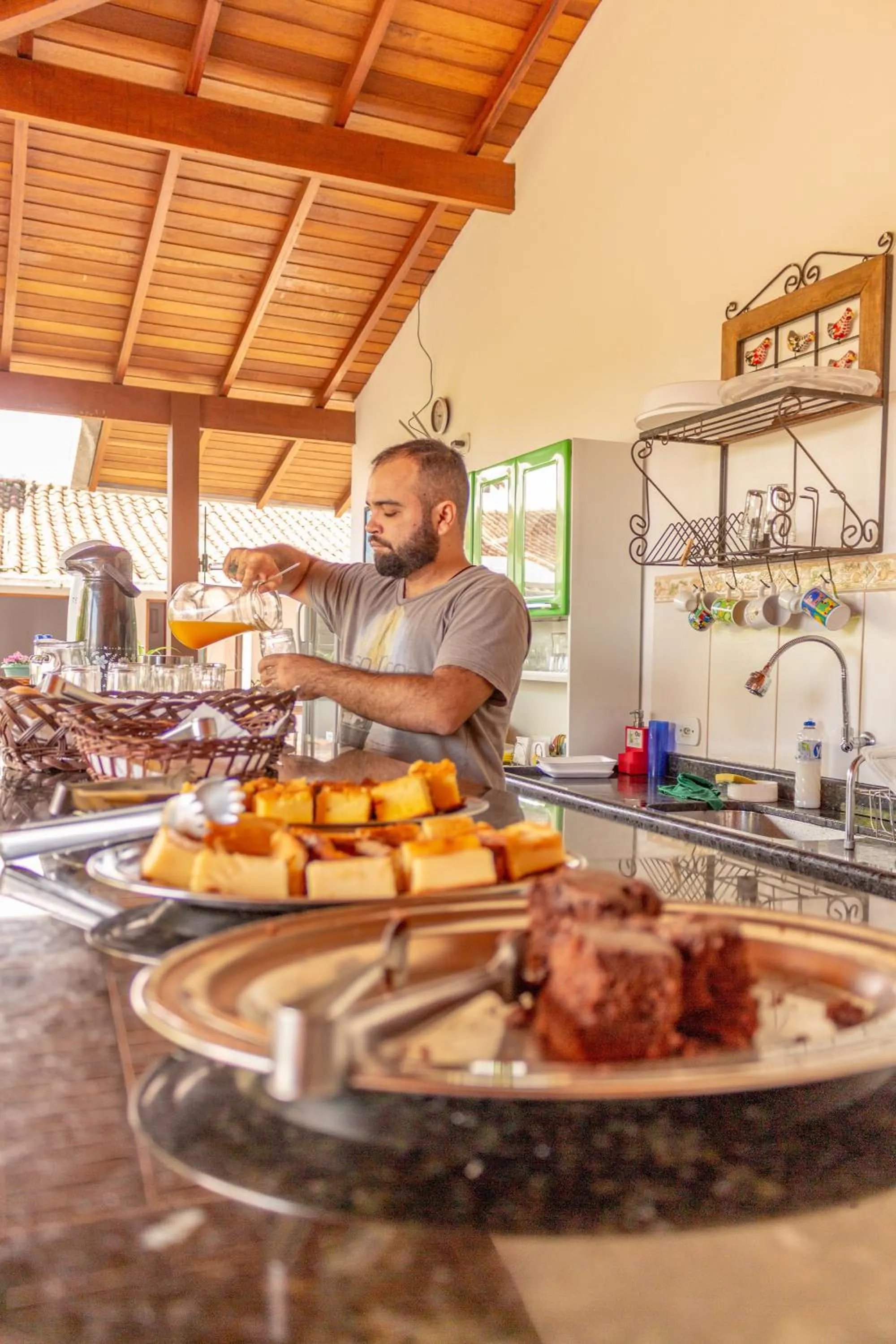 Breakfast in Pousada Luz do Sol