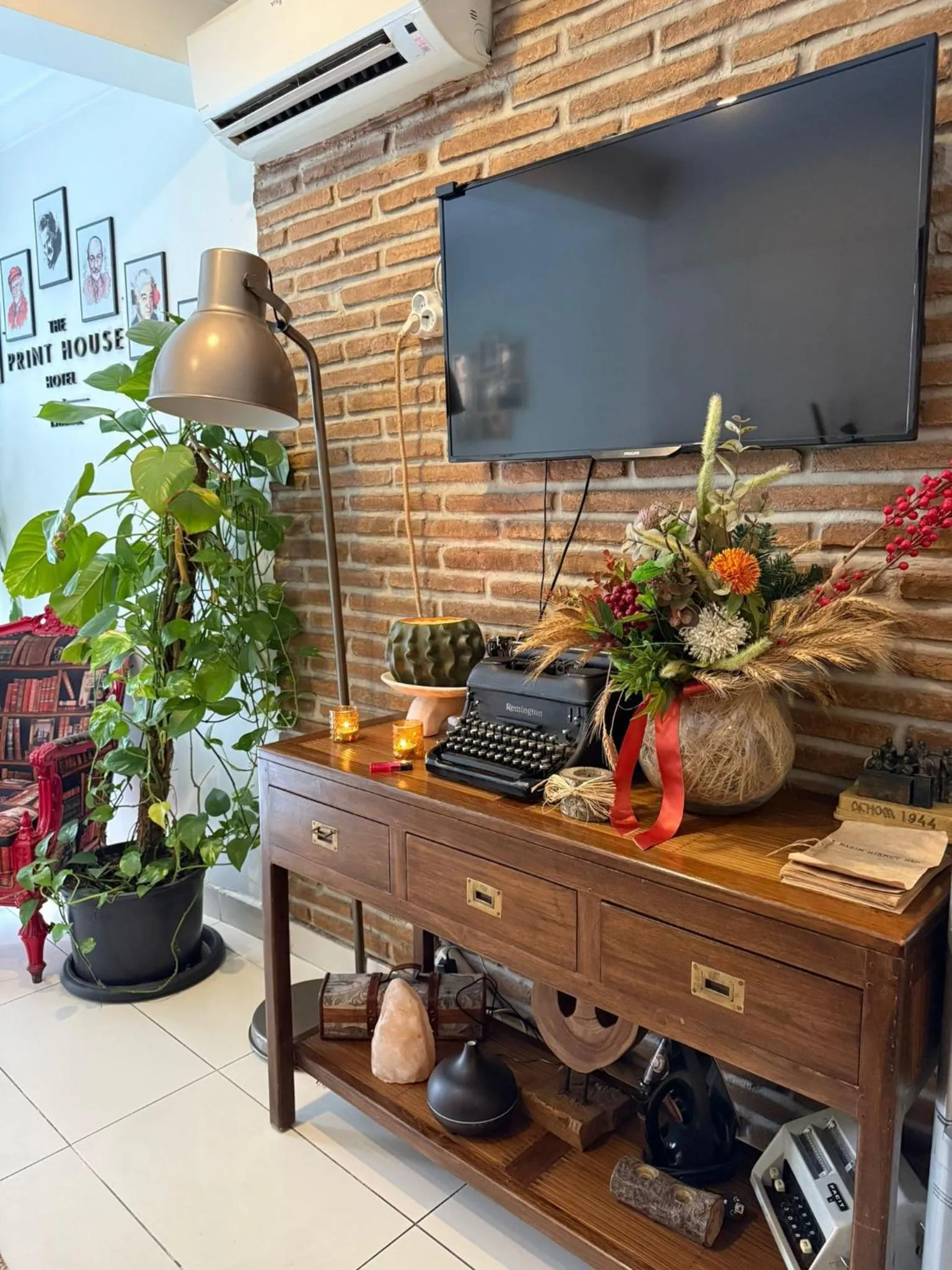 Lobby or reception in The Print House Hotel