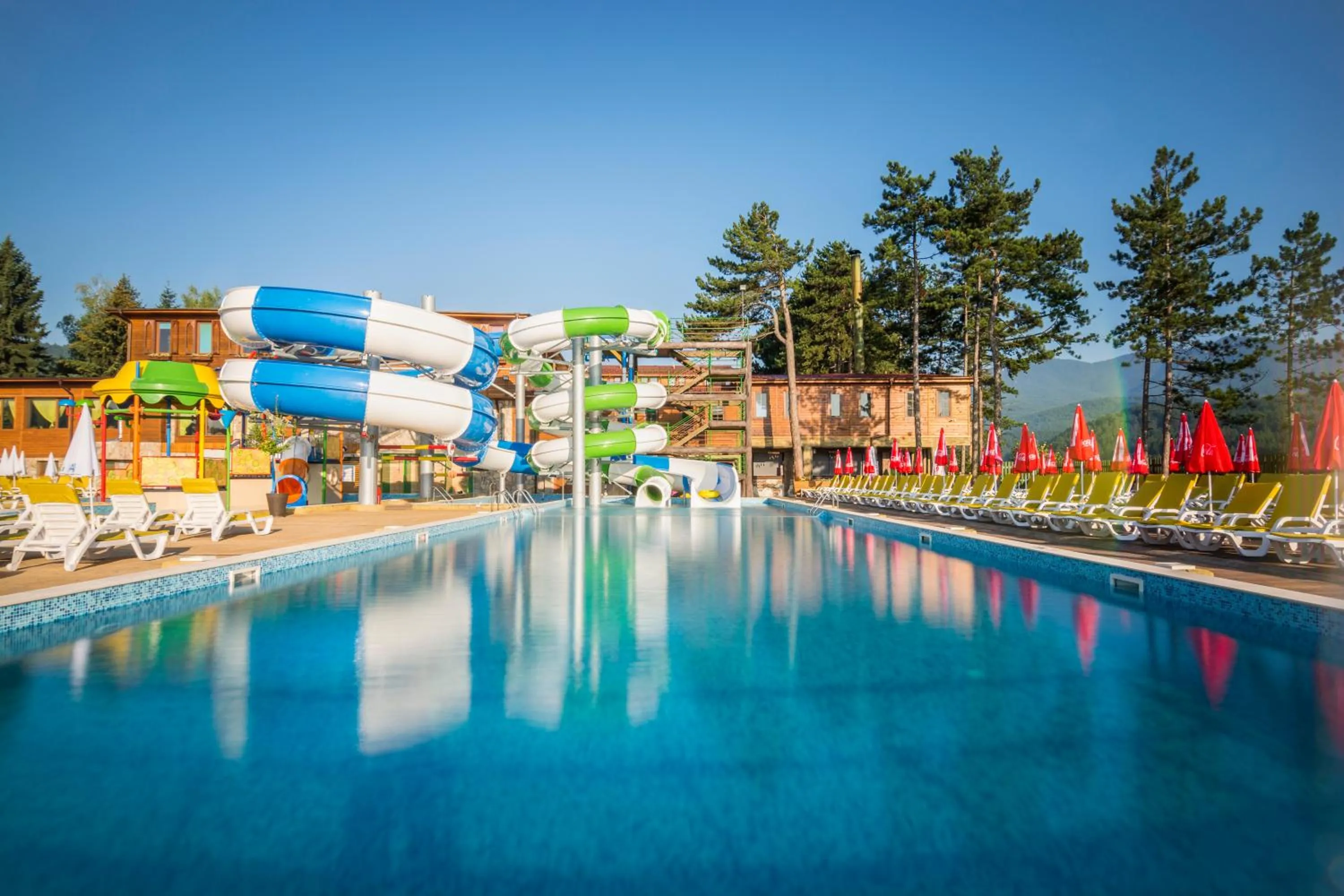 Aqua park in SPA Hotel Elbrus