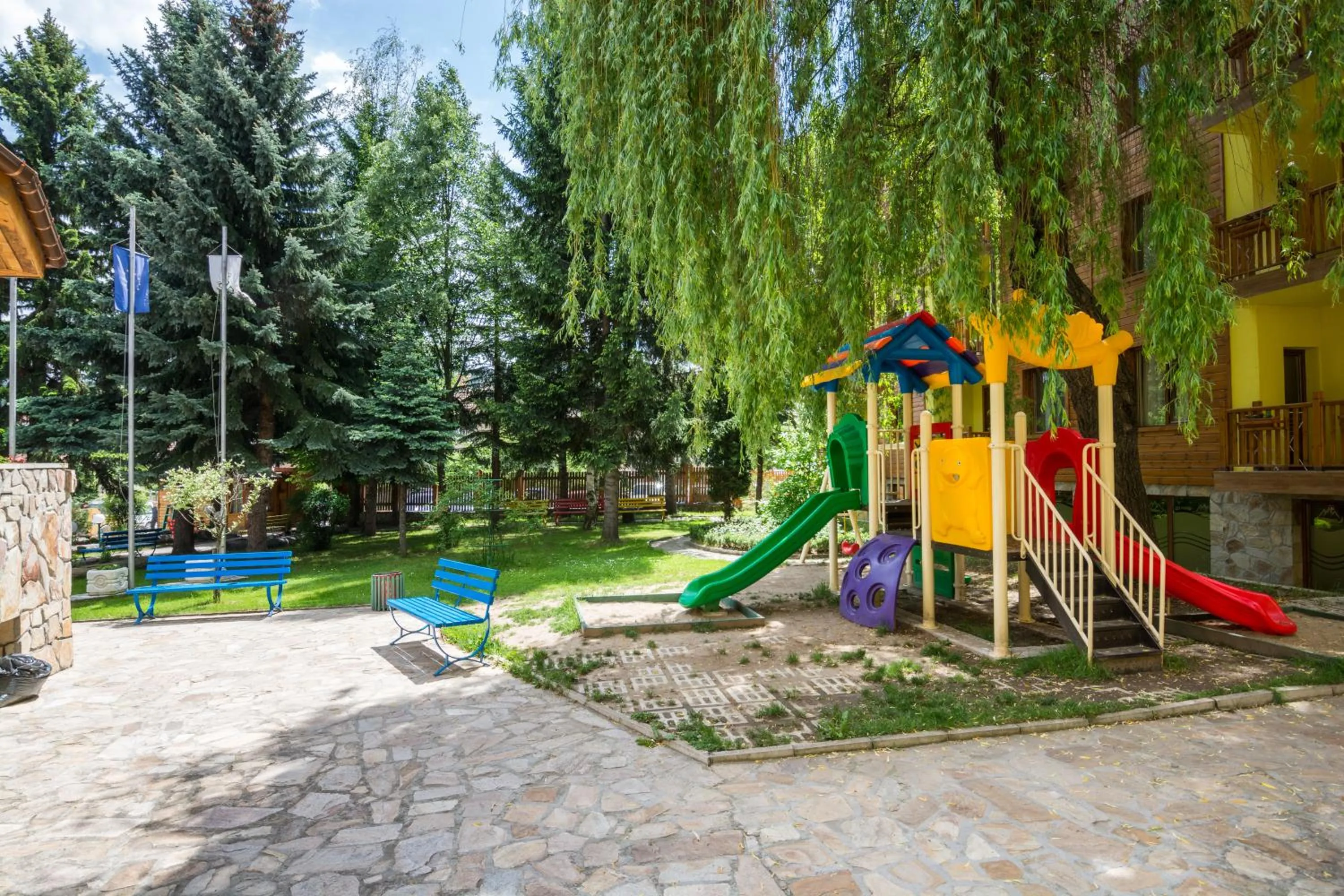 Children play ground in SPA Hotel Elbrus