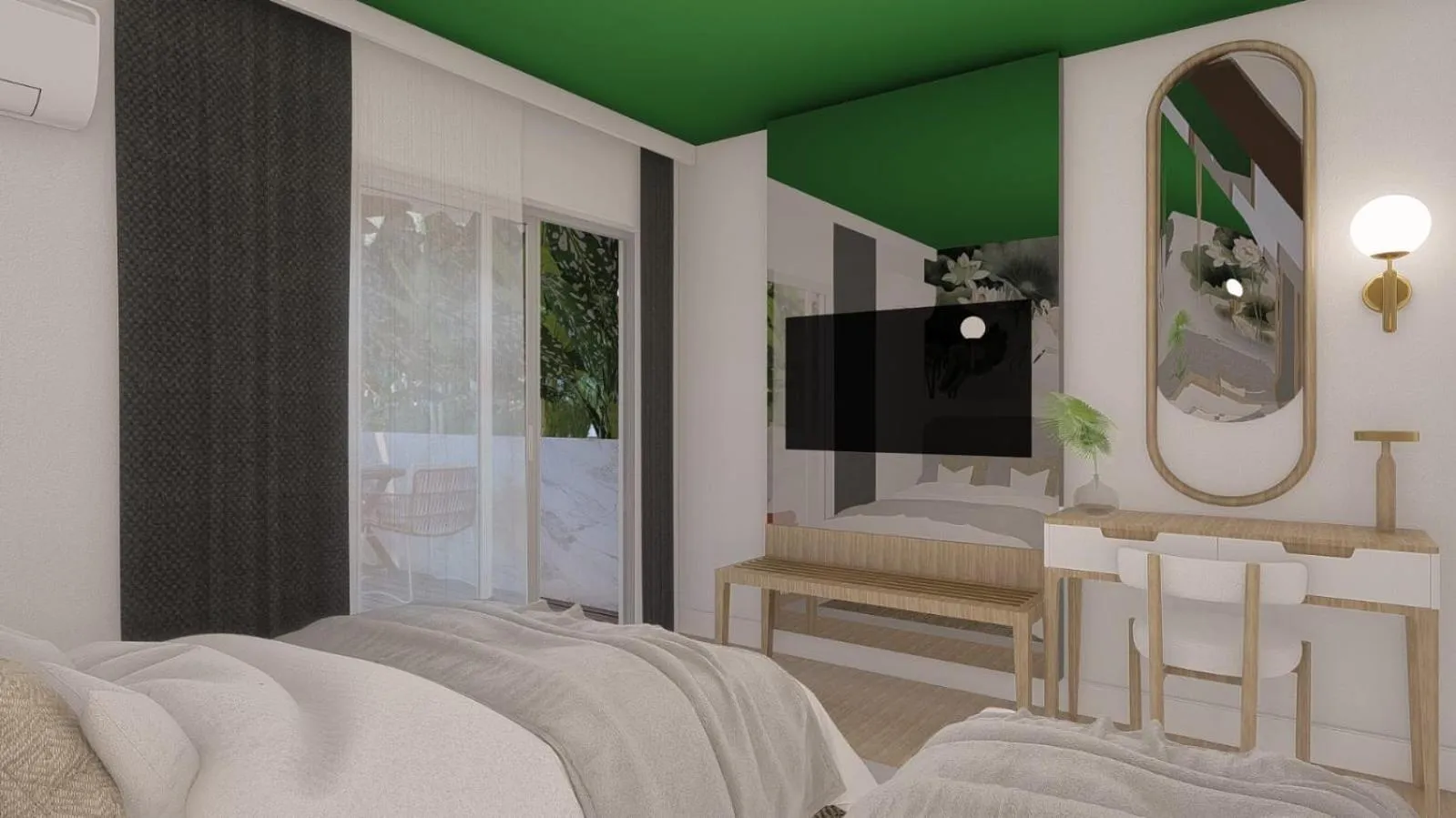 Bed in Concordia Celes Beach Hotel