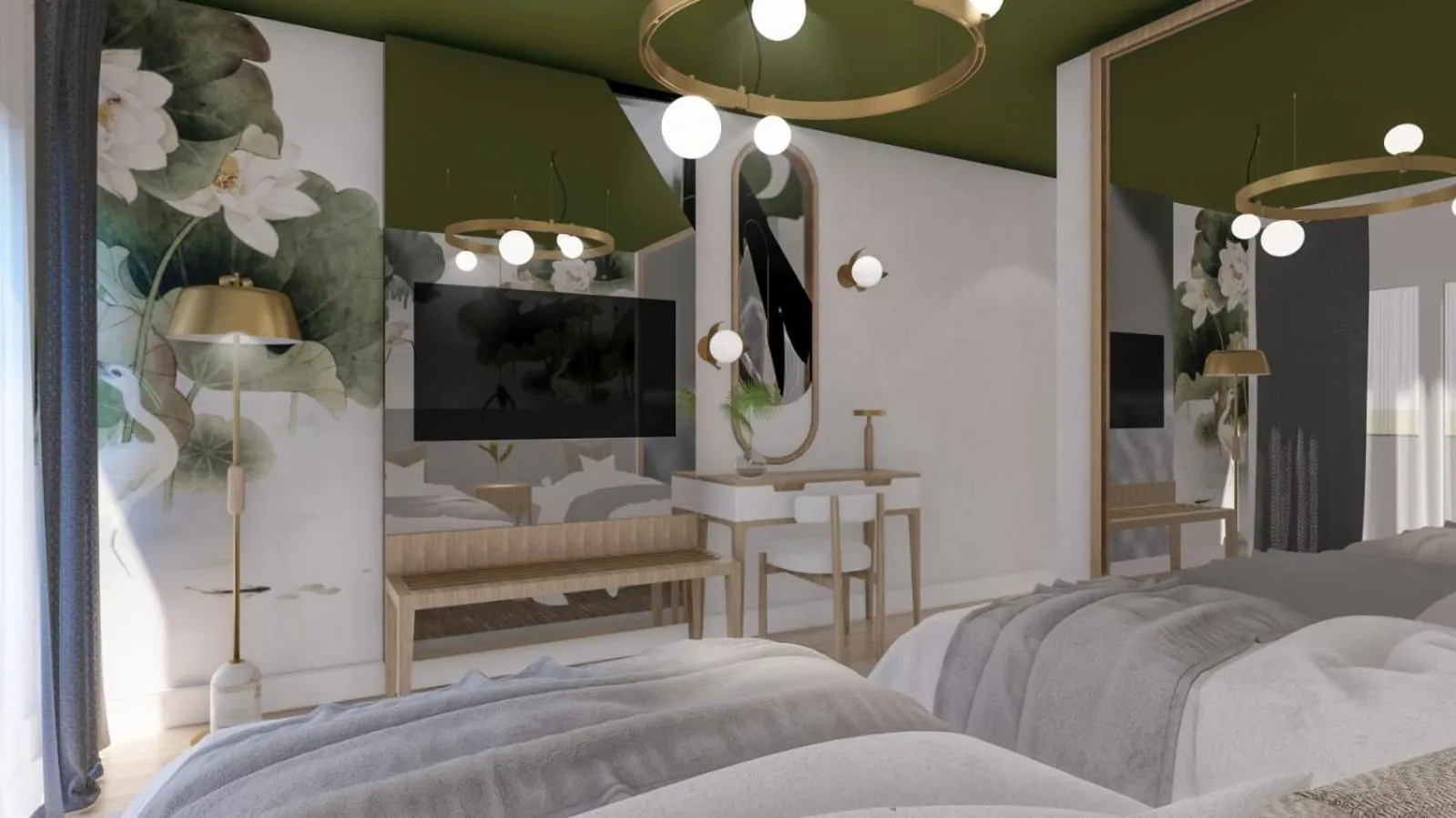 Bed in Concordia Celes Beach Hotel