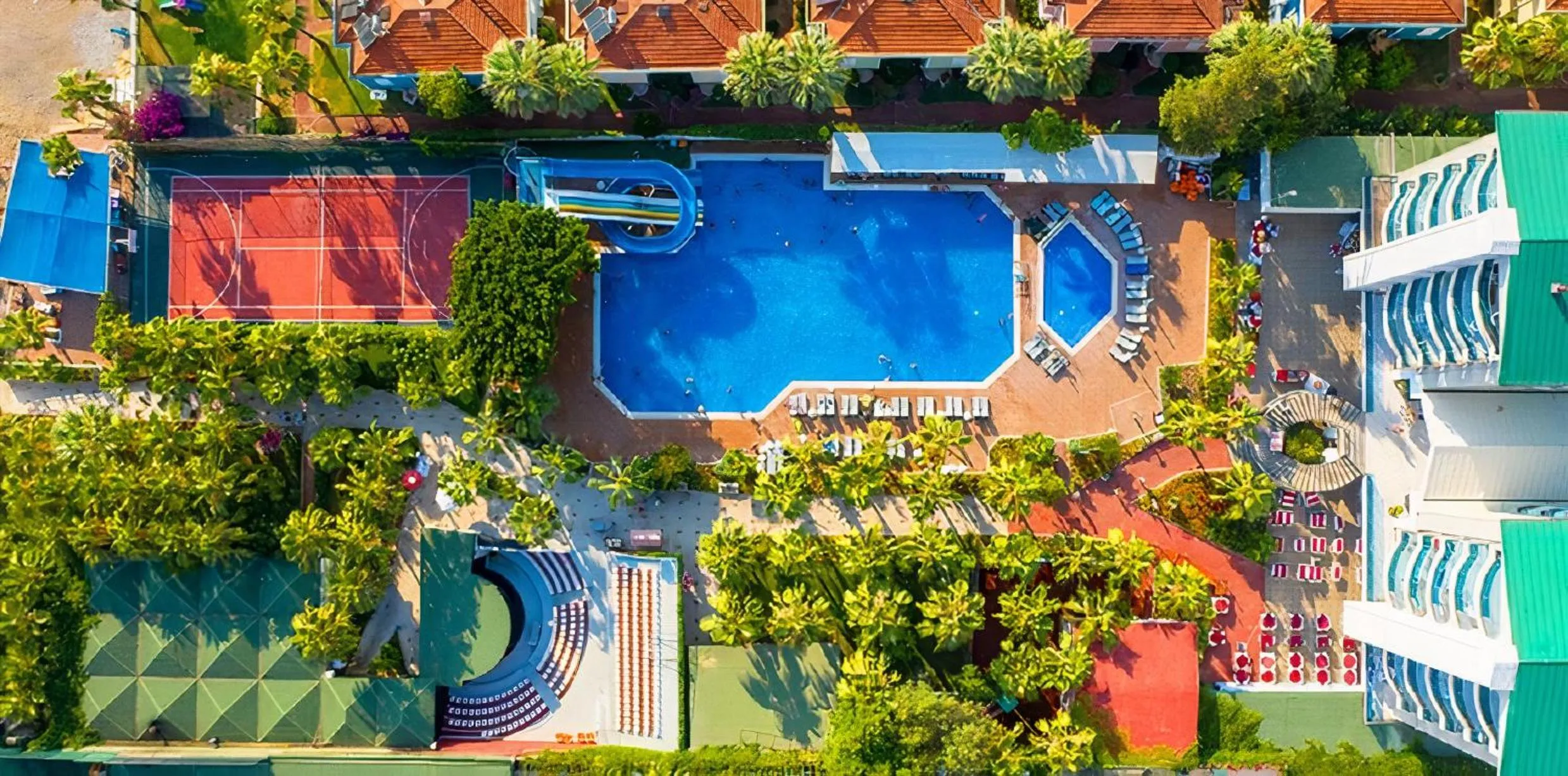 Bird's eye view in Concordia Celes Beach Hotel