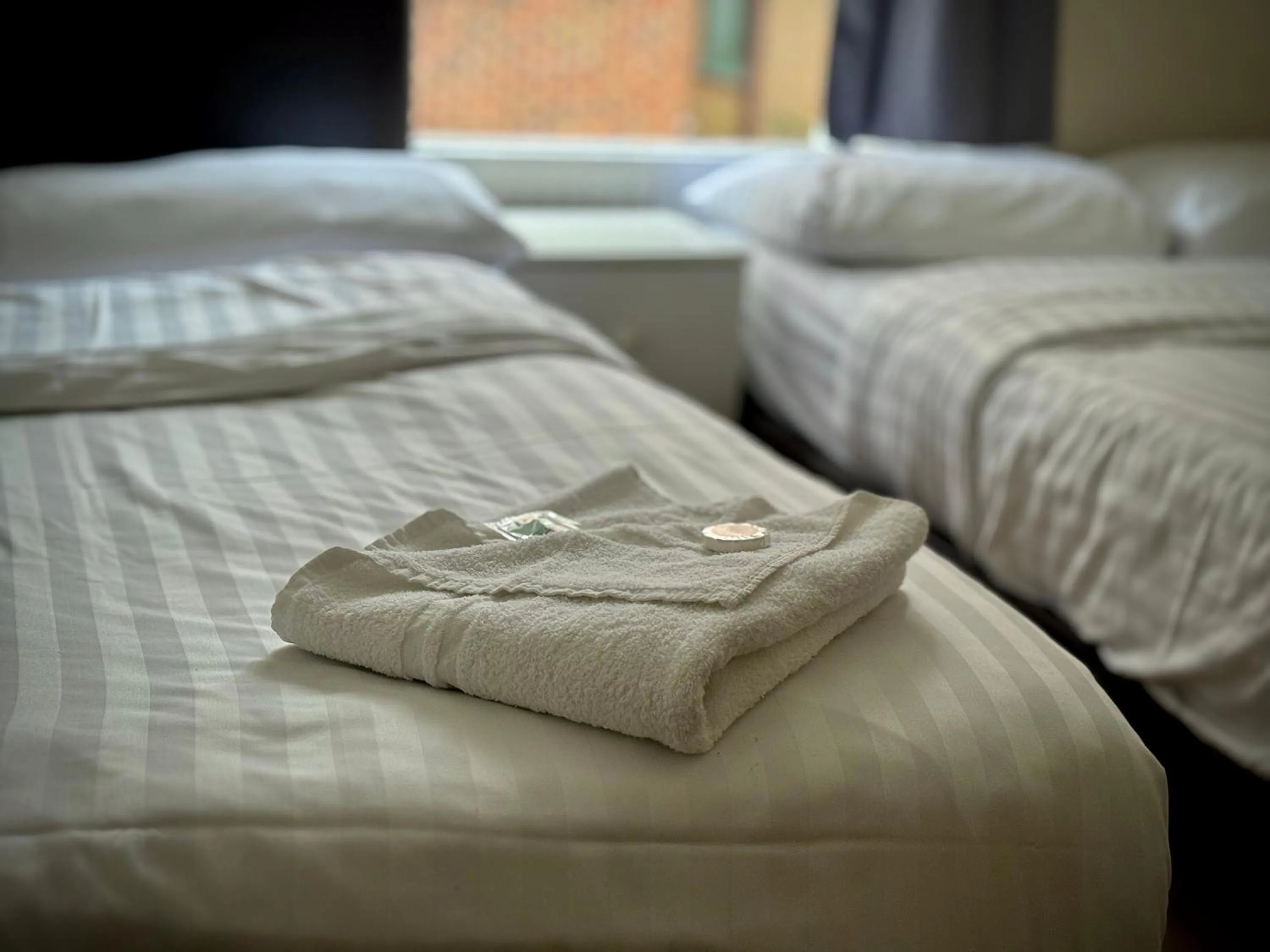 towels, Bed in Anwar House