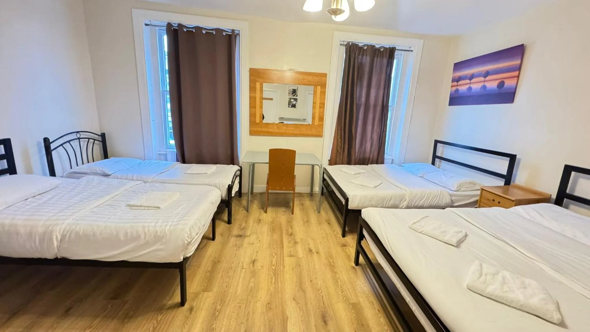 Photo of the whole room, Bed in Anwar House