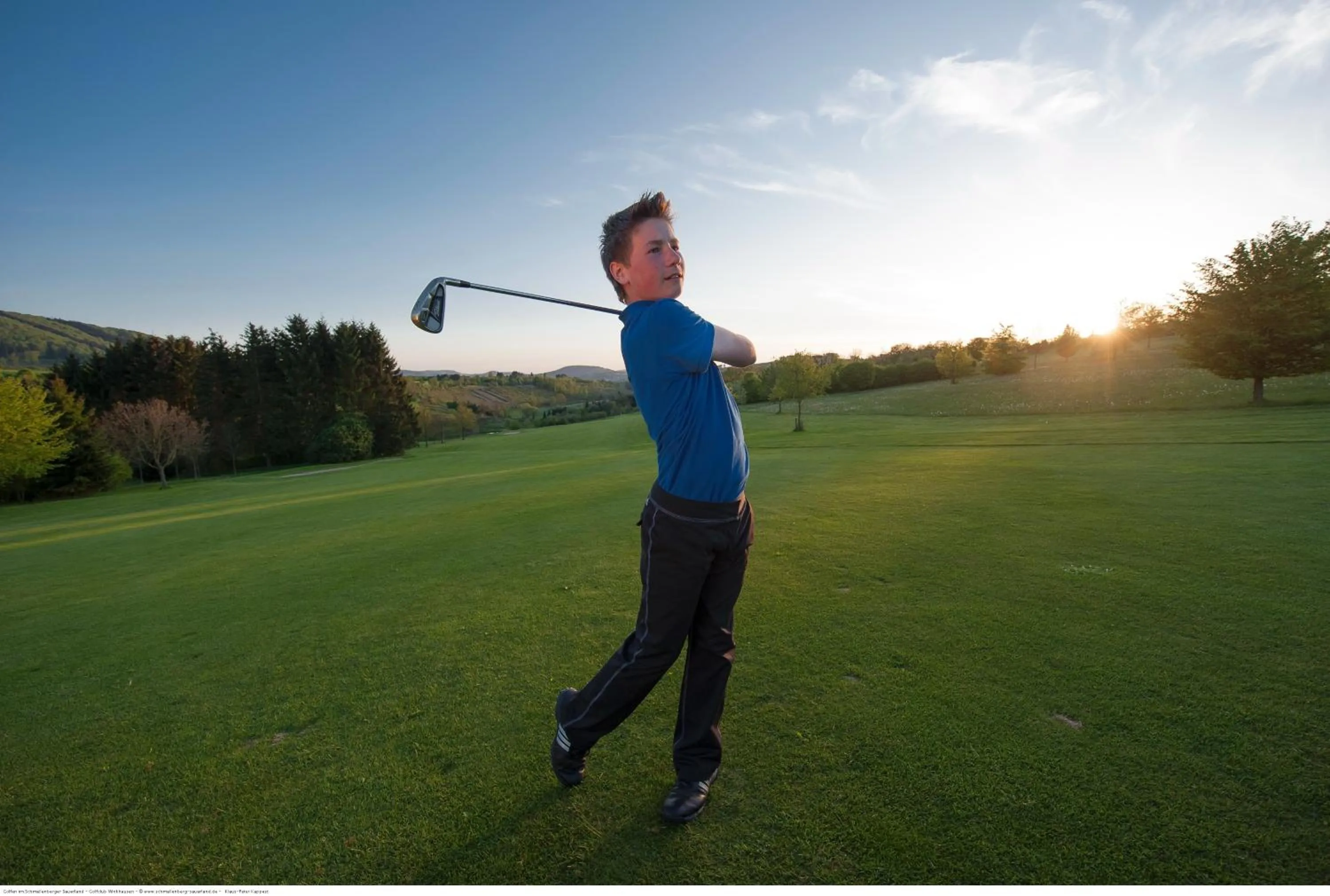 Golfcourse in Schieferhof