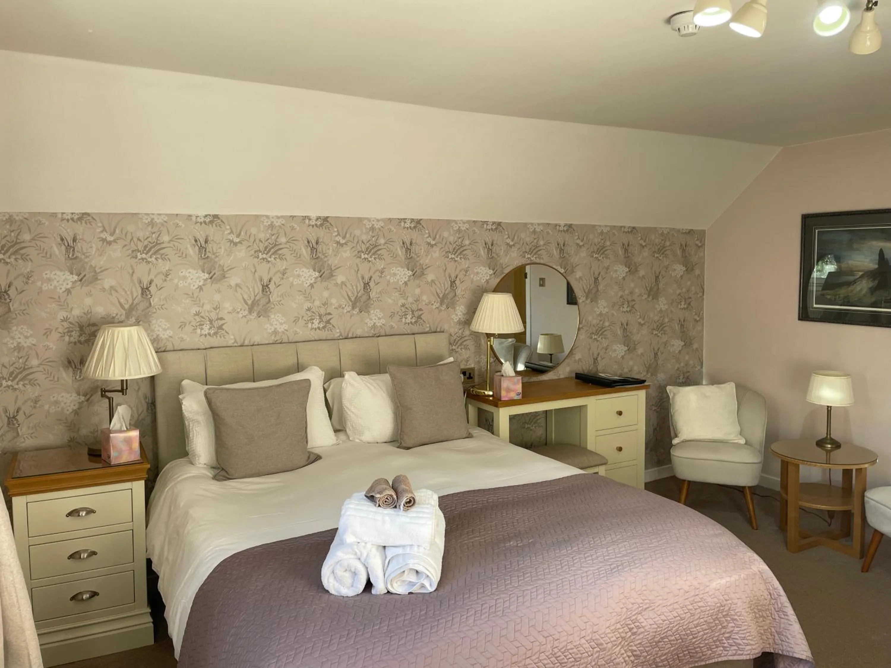 Bed in Castlecroft Bed and Breakfast