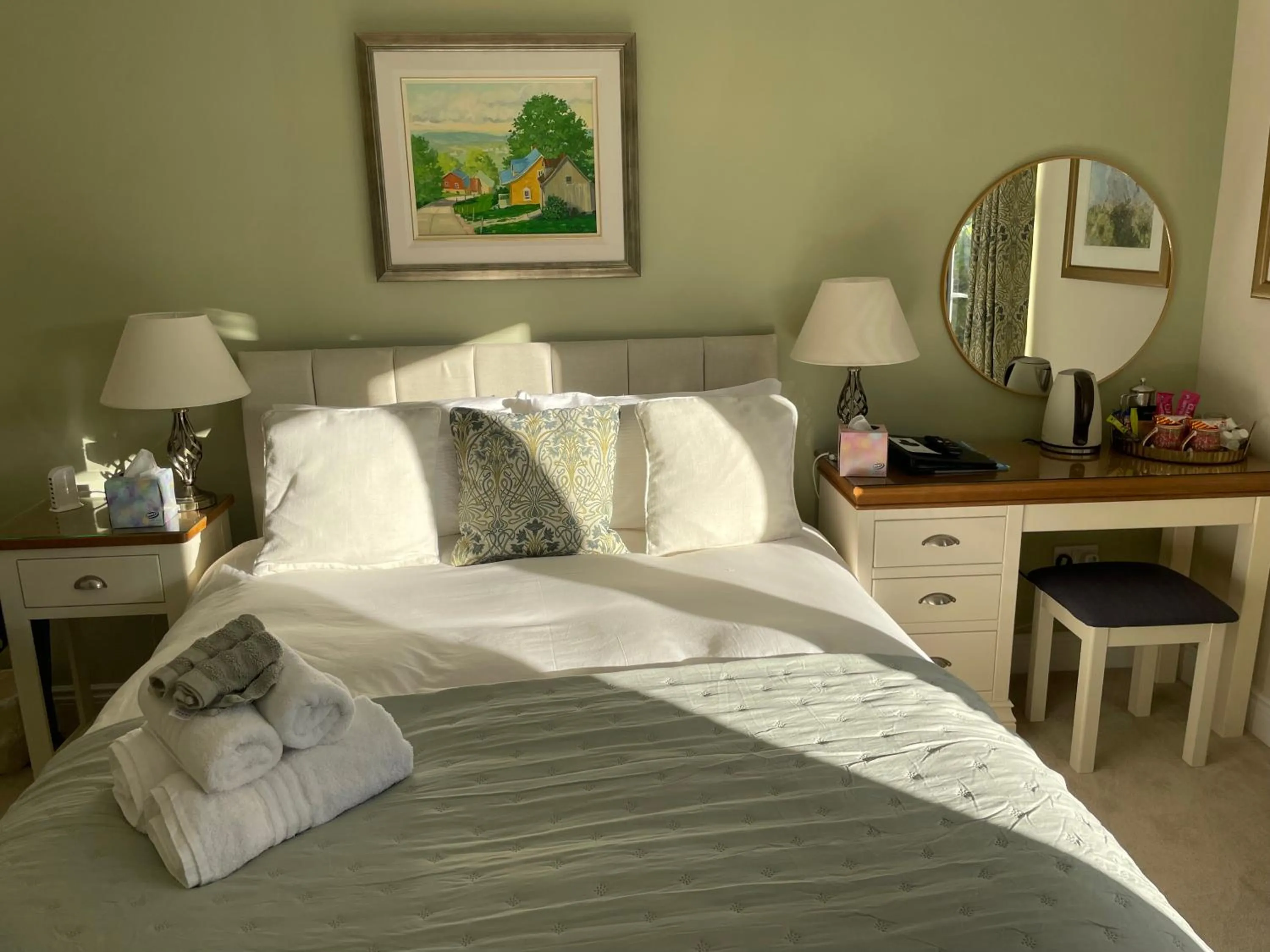 Bed in Castlecroft Bed and Breakfast