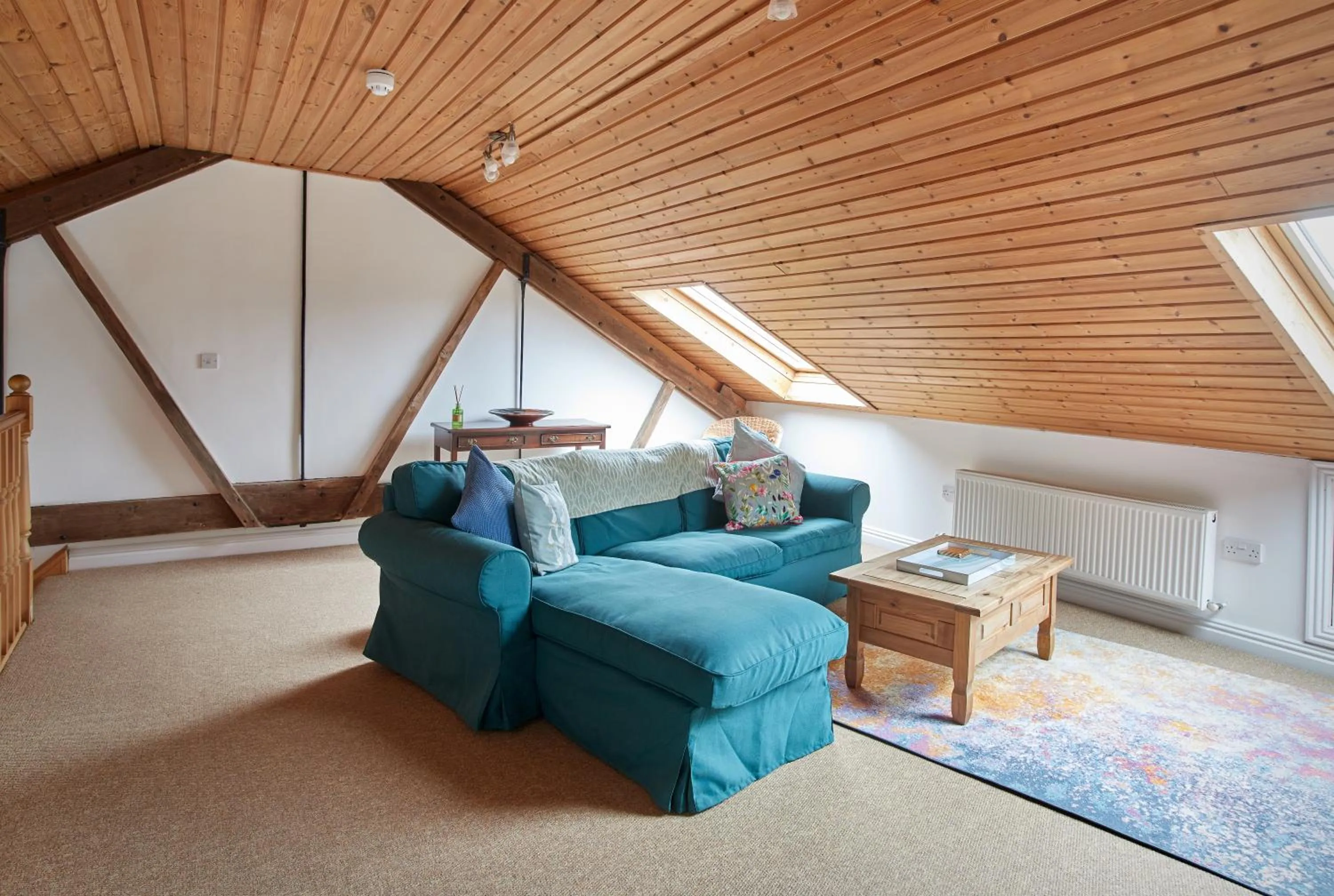 Living room in Dairy Barns