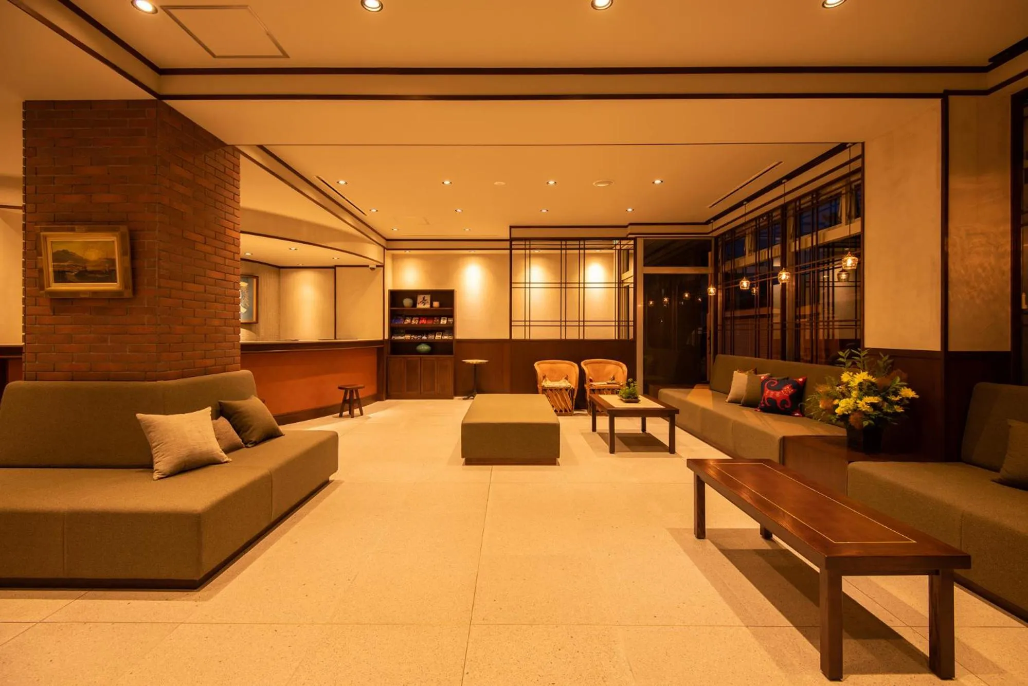 Lobby or reception in Hotel Odashima