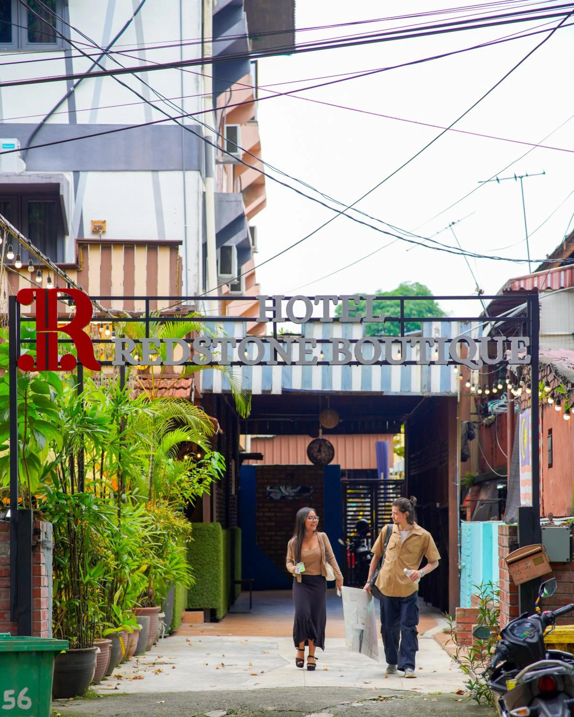 Facade/entrance in Redstone Boutique Hotel Kuala Lumpur