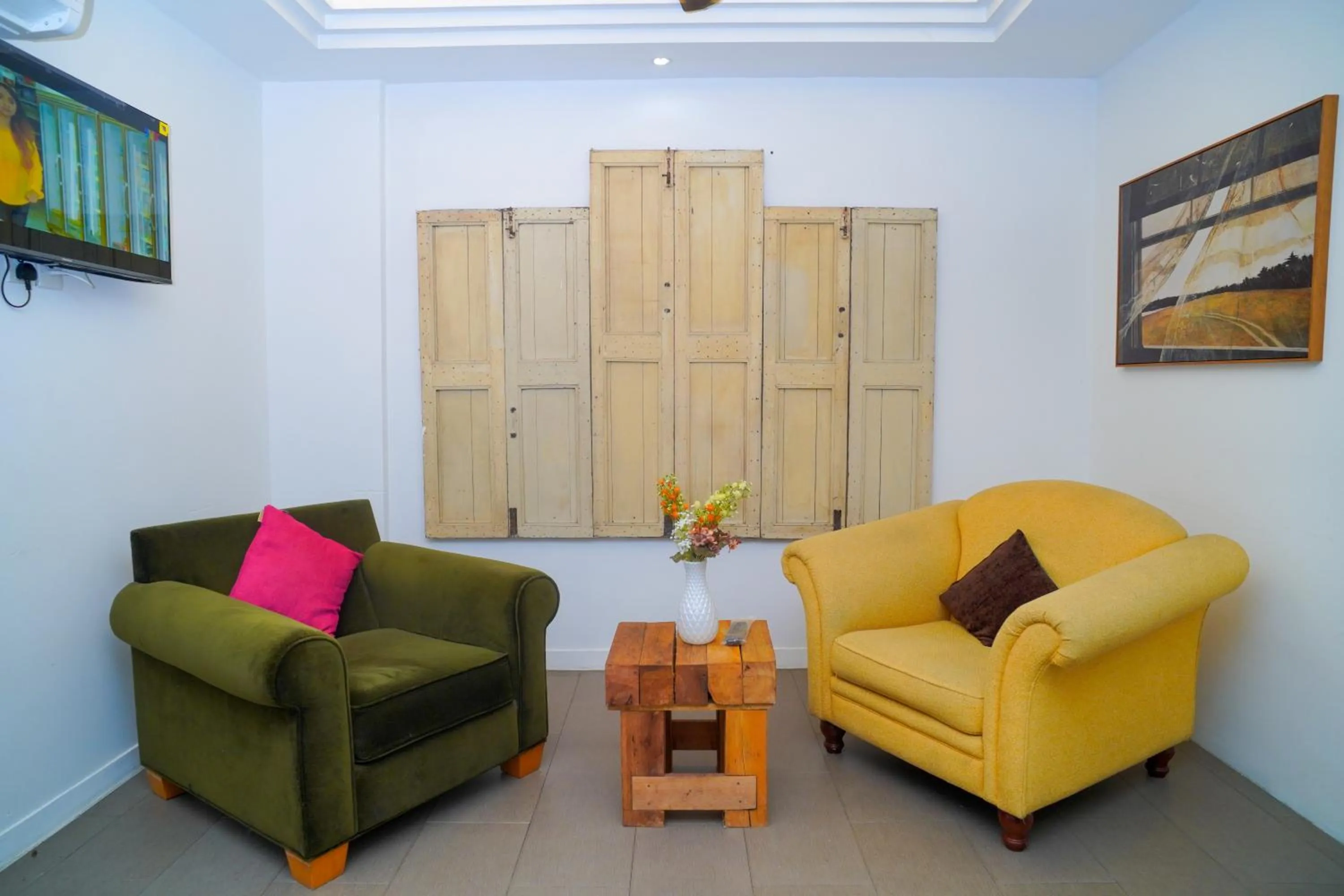 Seating area in Redstone Boutique Hotel Kuala Lumpur