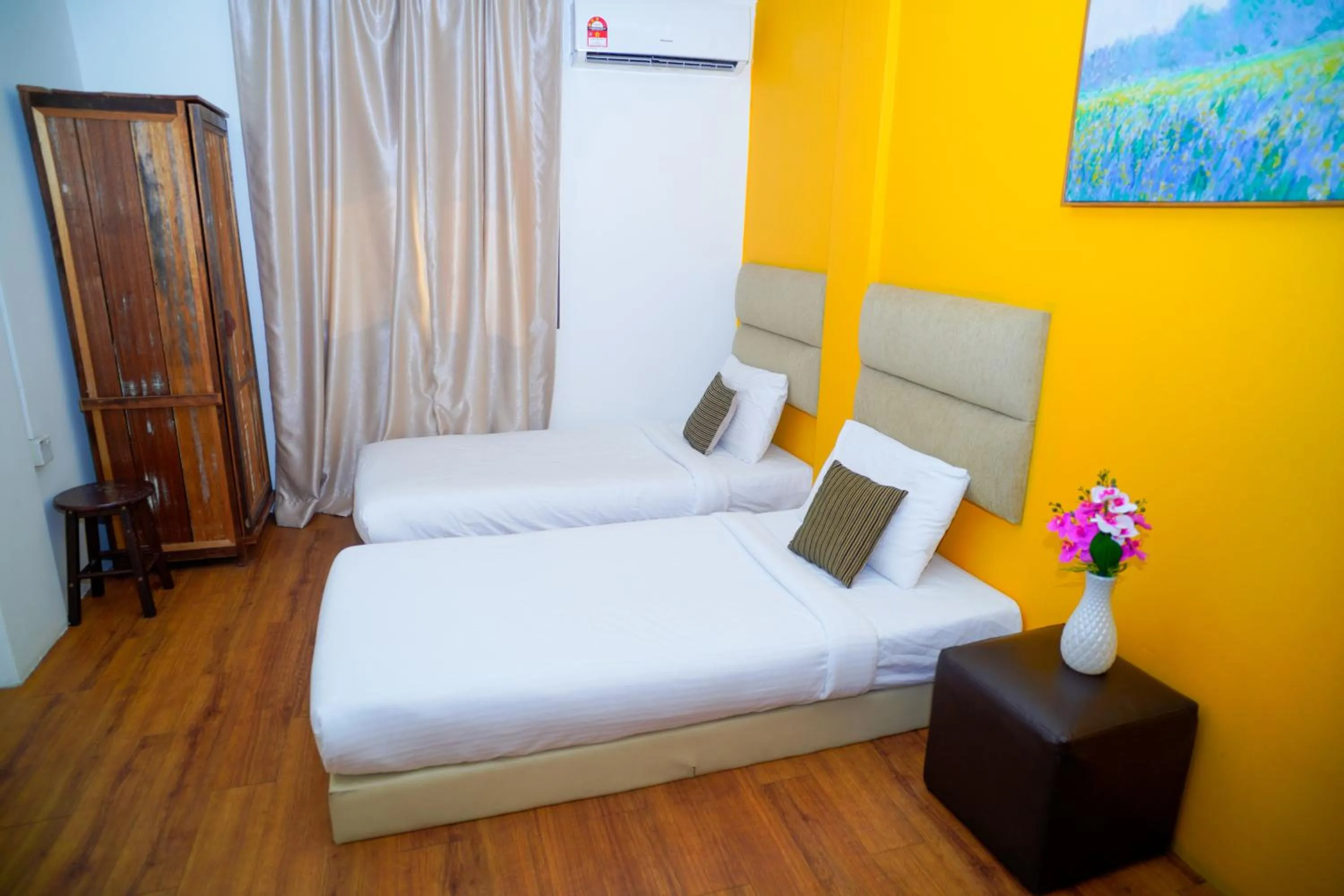 Bed in Redstone Boutique Hotel Kuala Lumpur