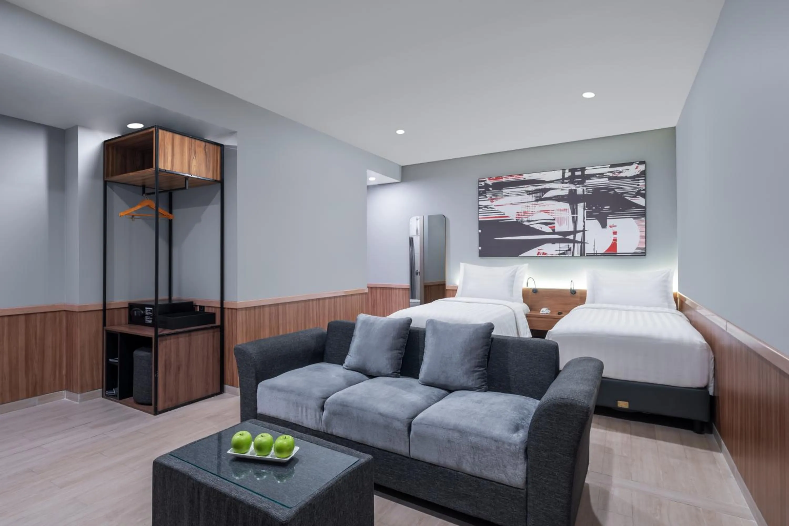 Bedroom, Bed in Hotel Neo Plus Airport Jakarta