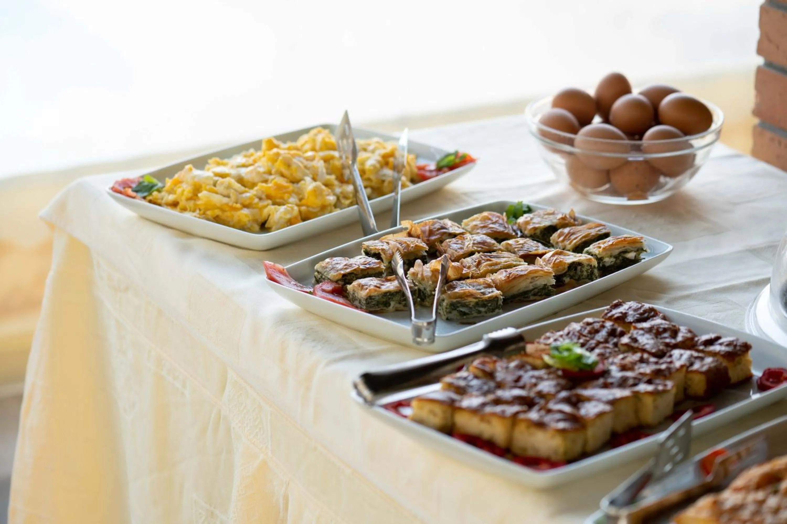 Breakfast in Kalloni village apartments