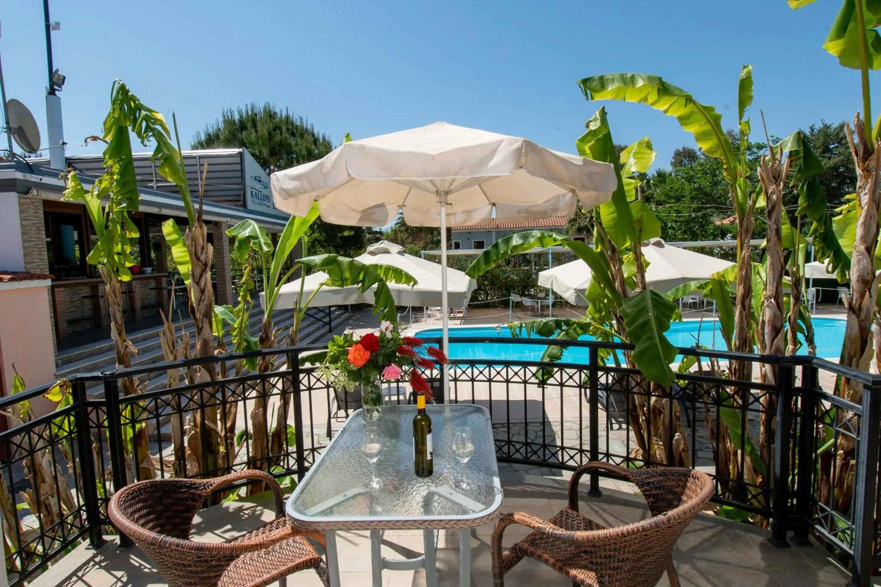 View (from property/room) in Kalloni village apartments