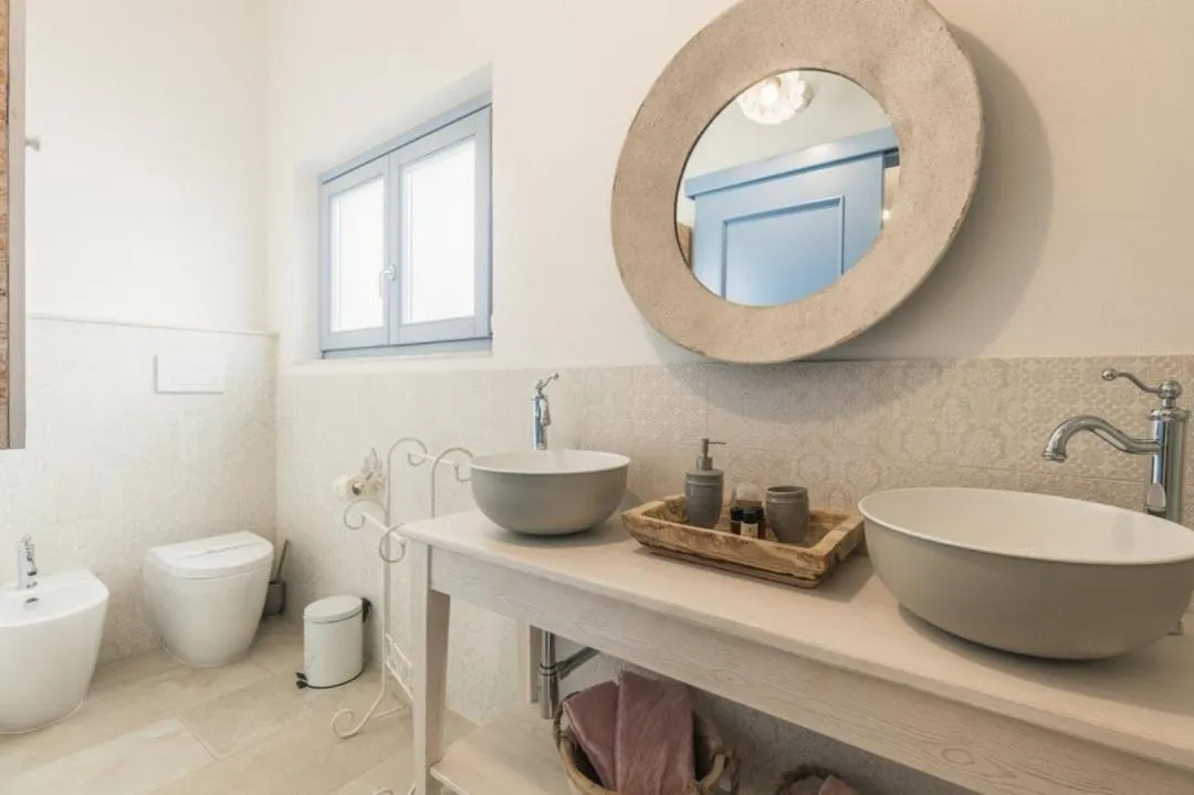 Bathroom in B&B Antico Telaio