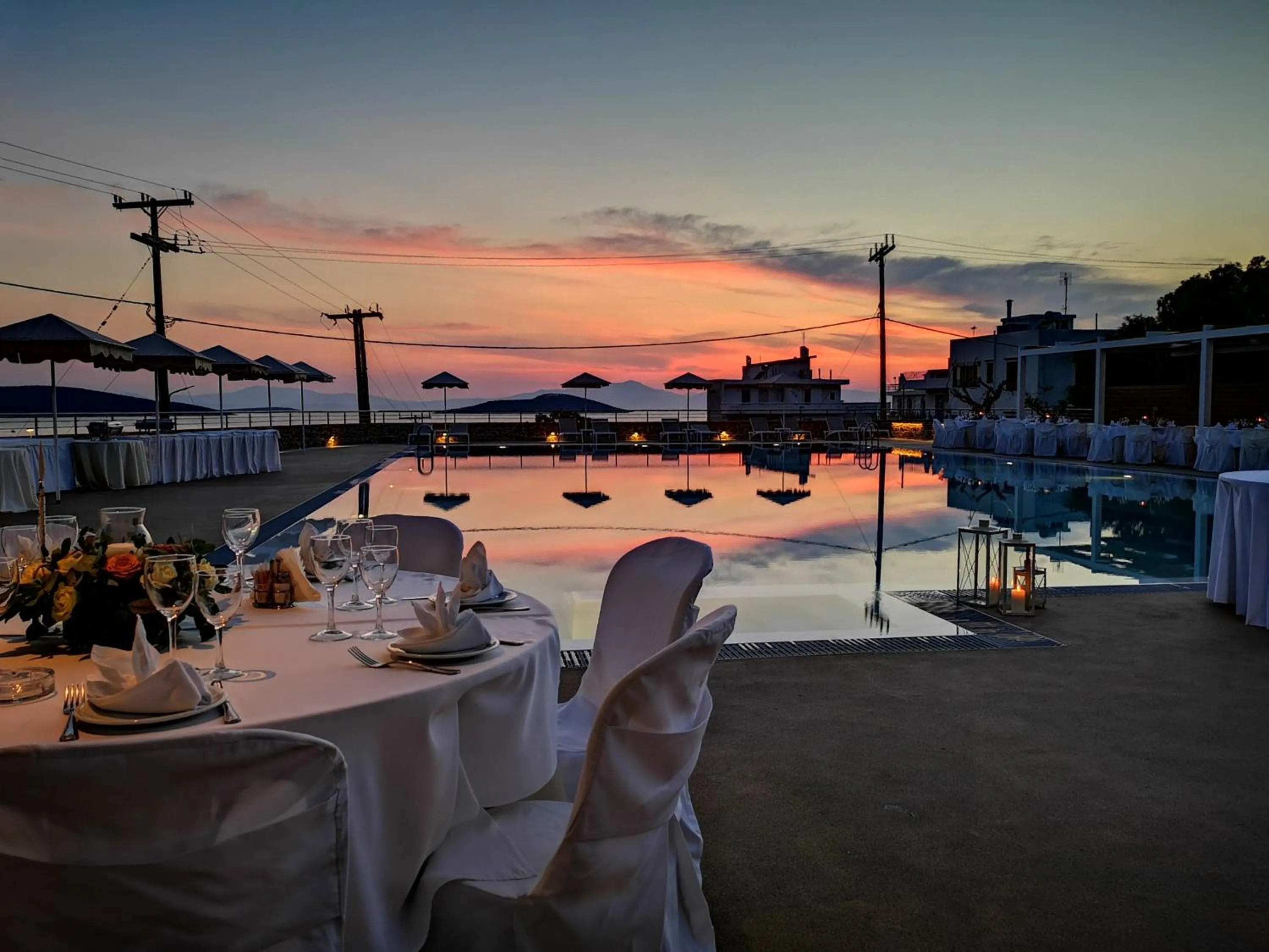 Restaurant/places to eat in Marmari Bay Hotel