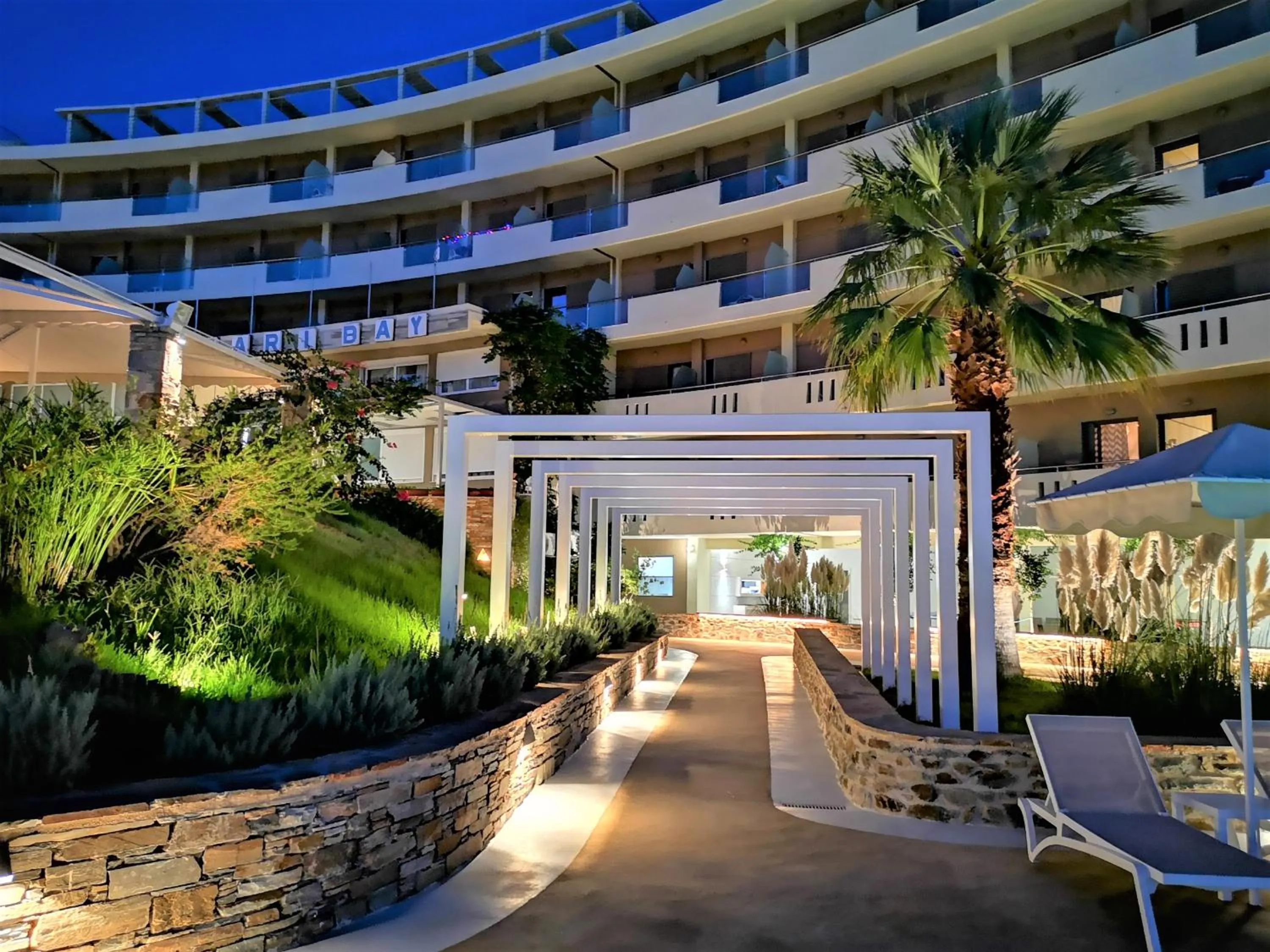 Property building in Marmari Bay Hotel