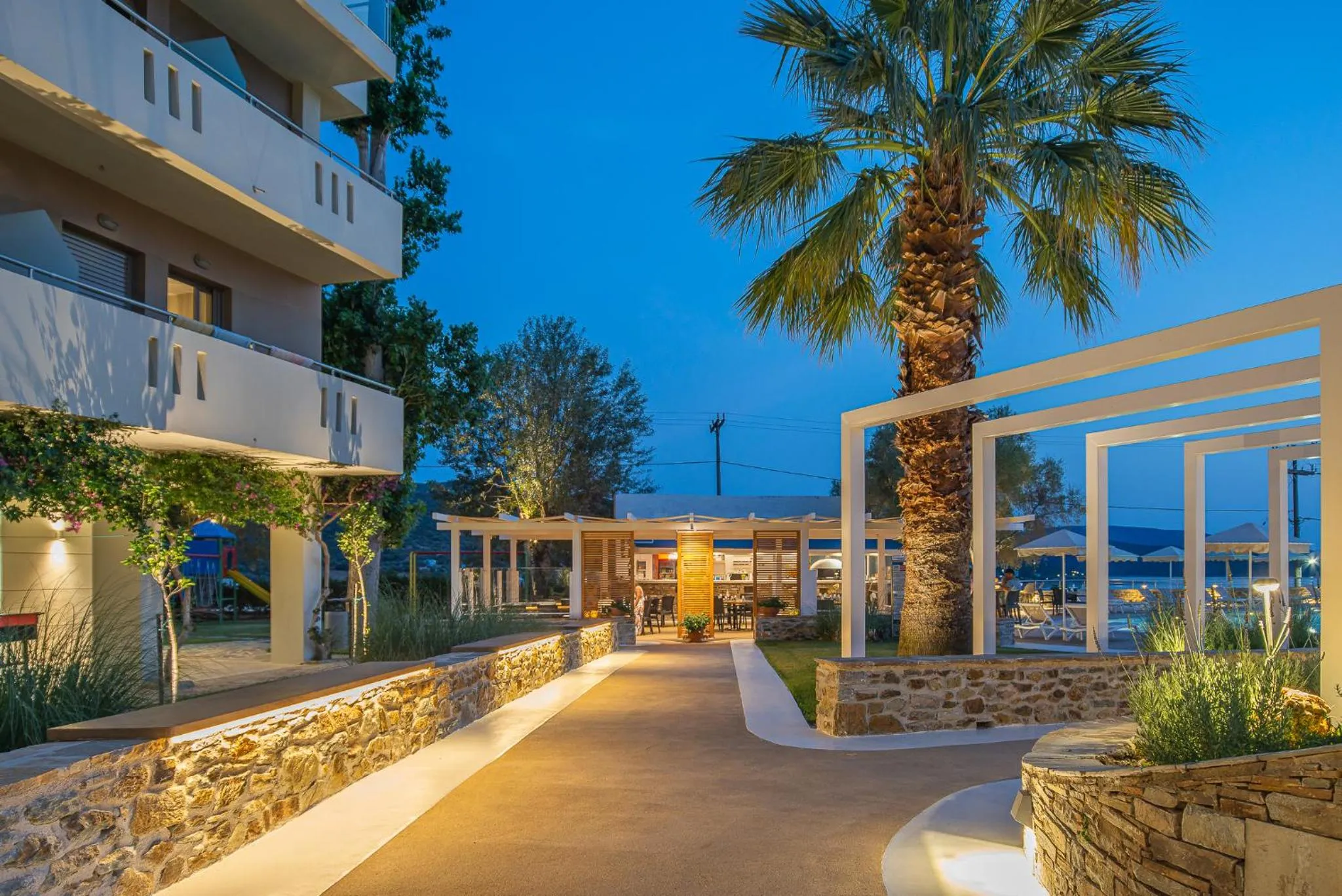 Restaurant/places to eat in Marmari Bay Hotel