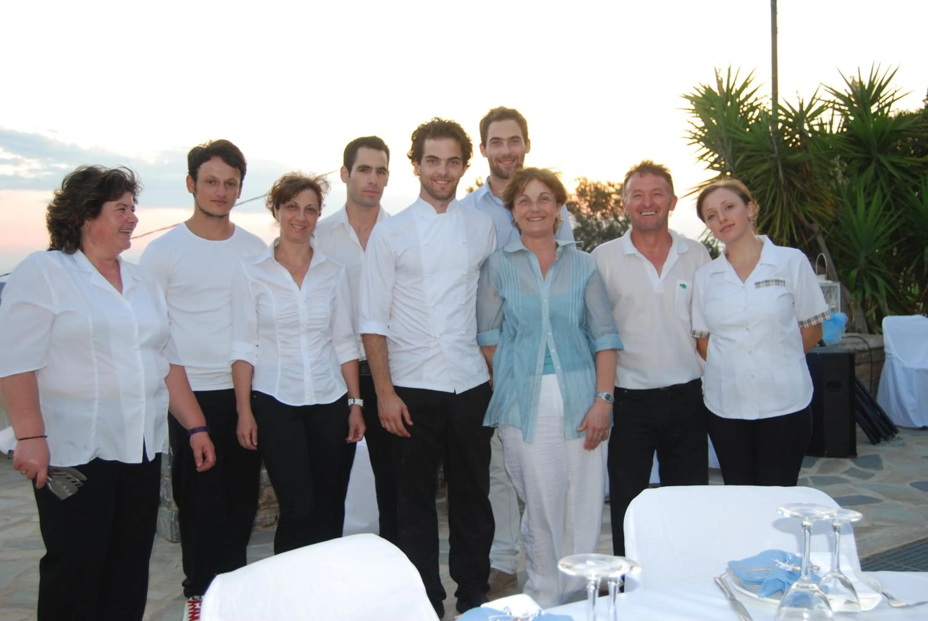Staff in Marmari Bay Hotel