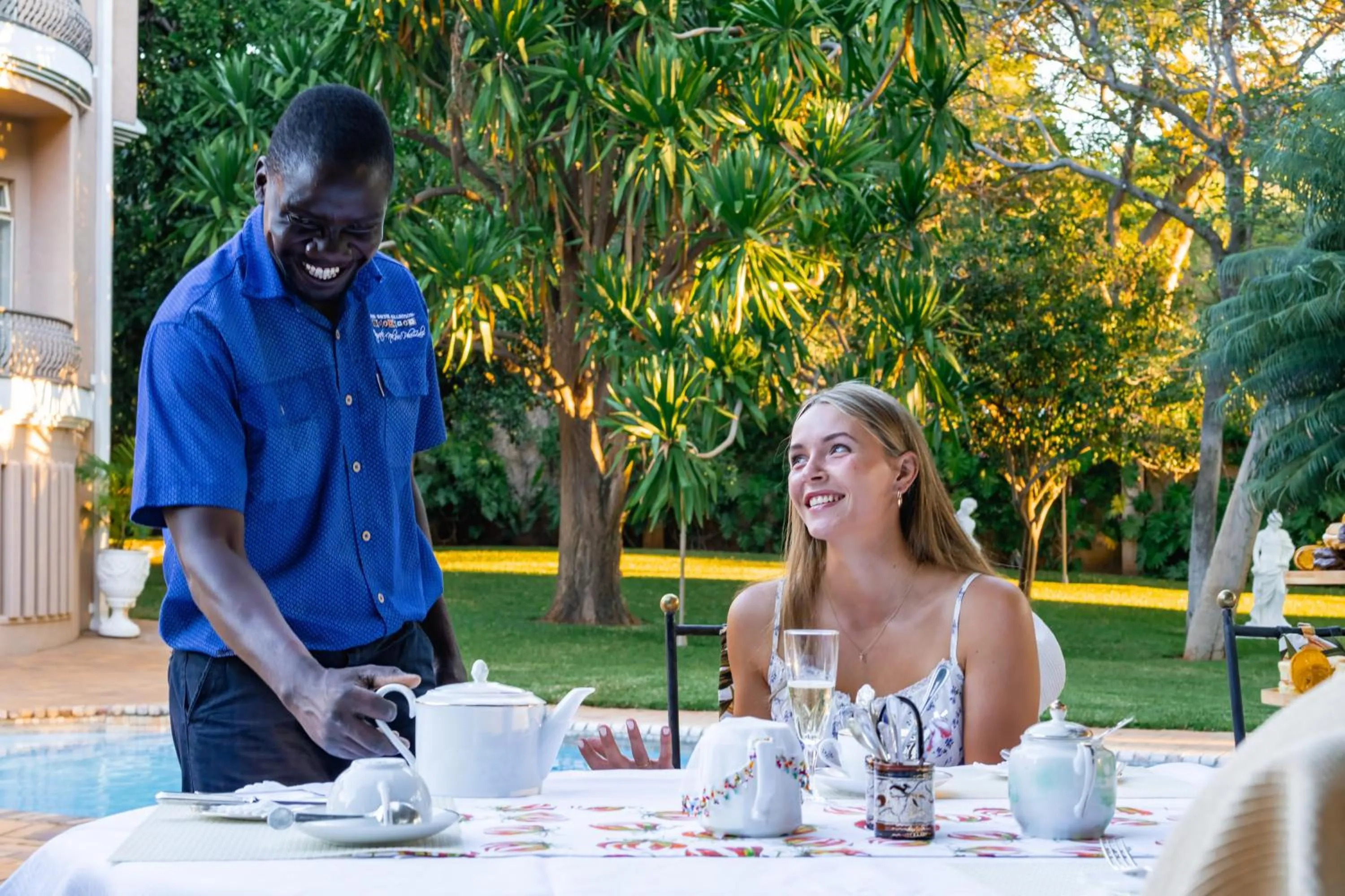 Breakfast in The Victorian Manor