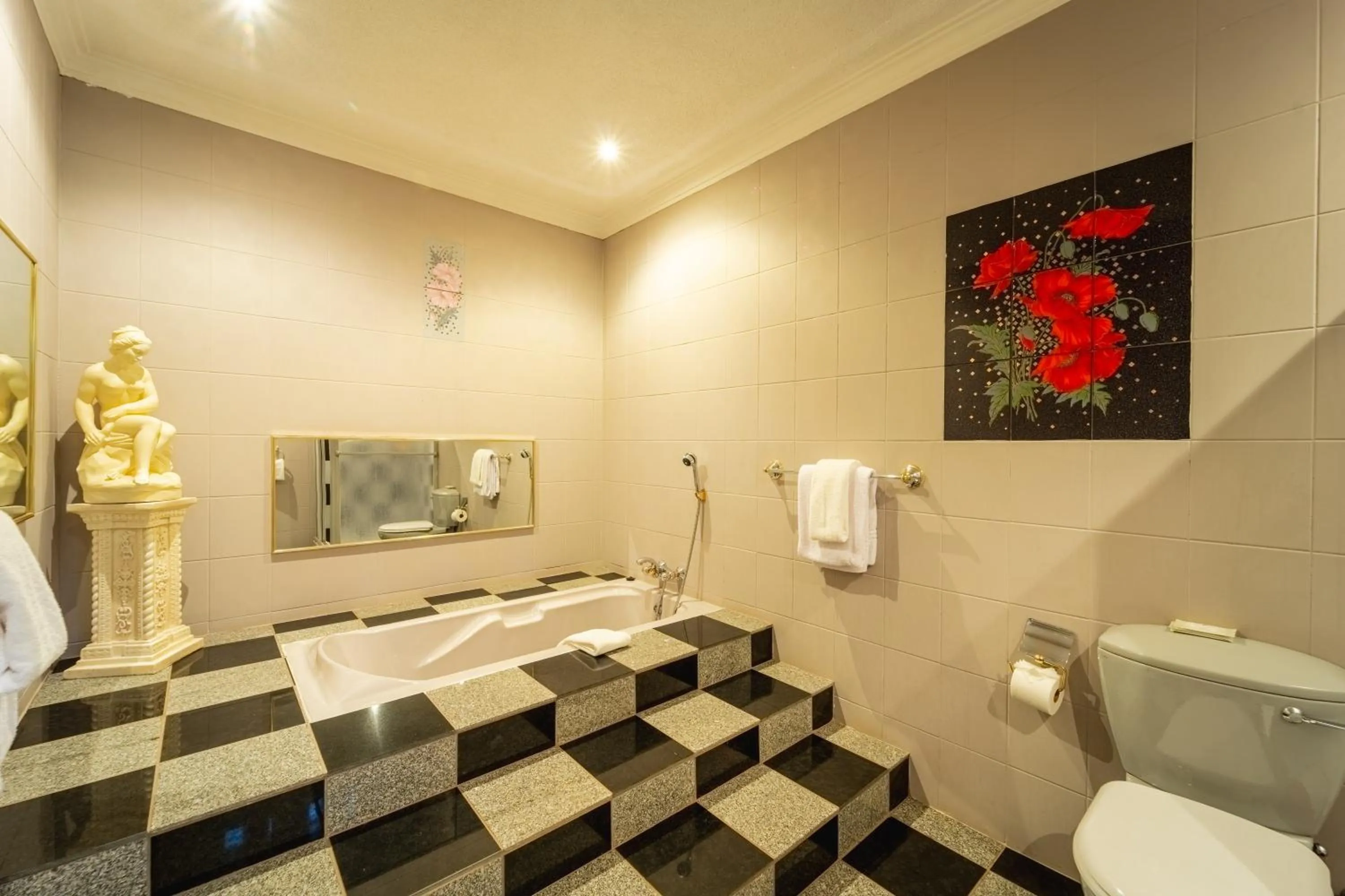 Bathroom in The Victorian Manor