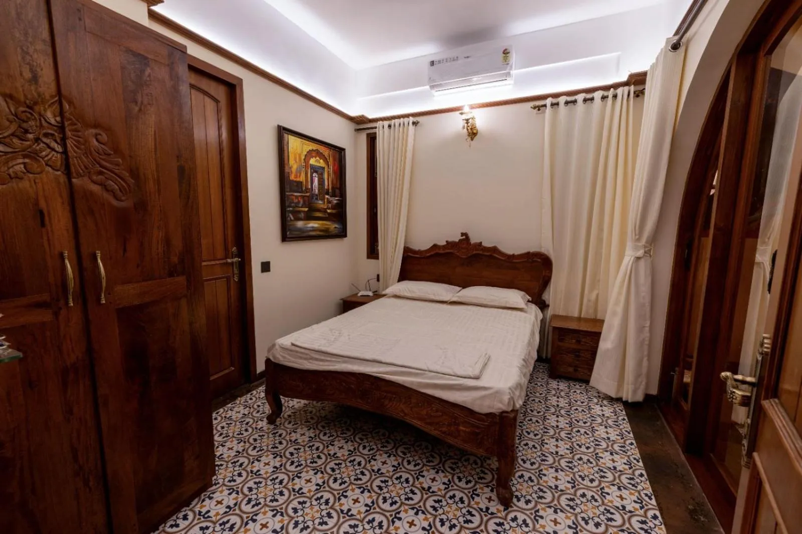 Bedroom, Bed in Ishaan Holiday Home