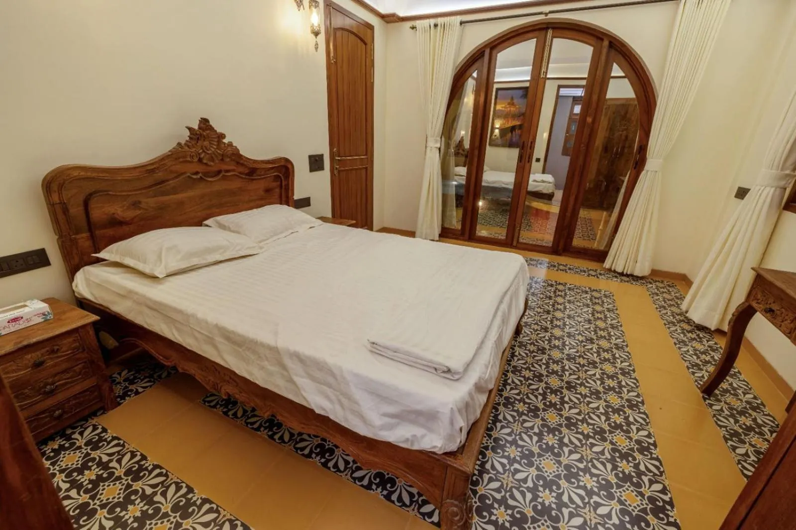 Bedroom, Bed in Ishaan Holiday Home