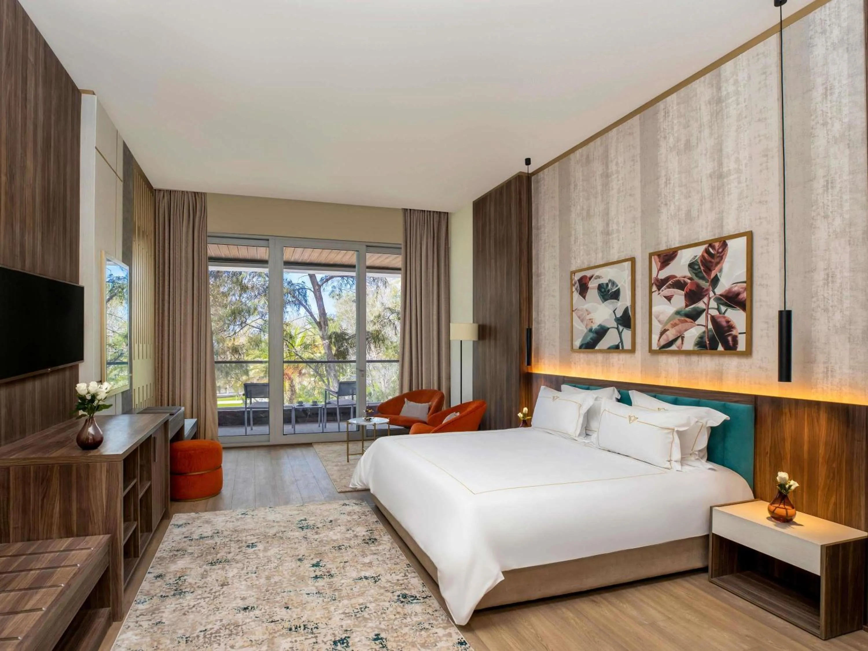 Bedroom, Bed in Rixos Montaza Alexandria