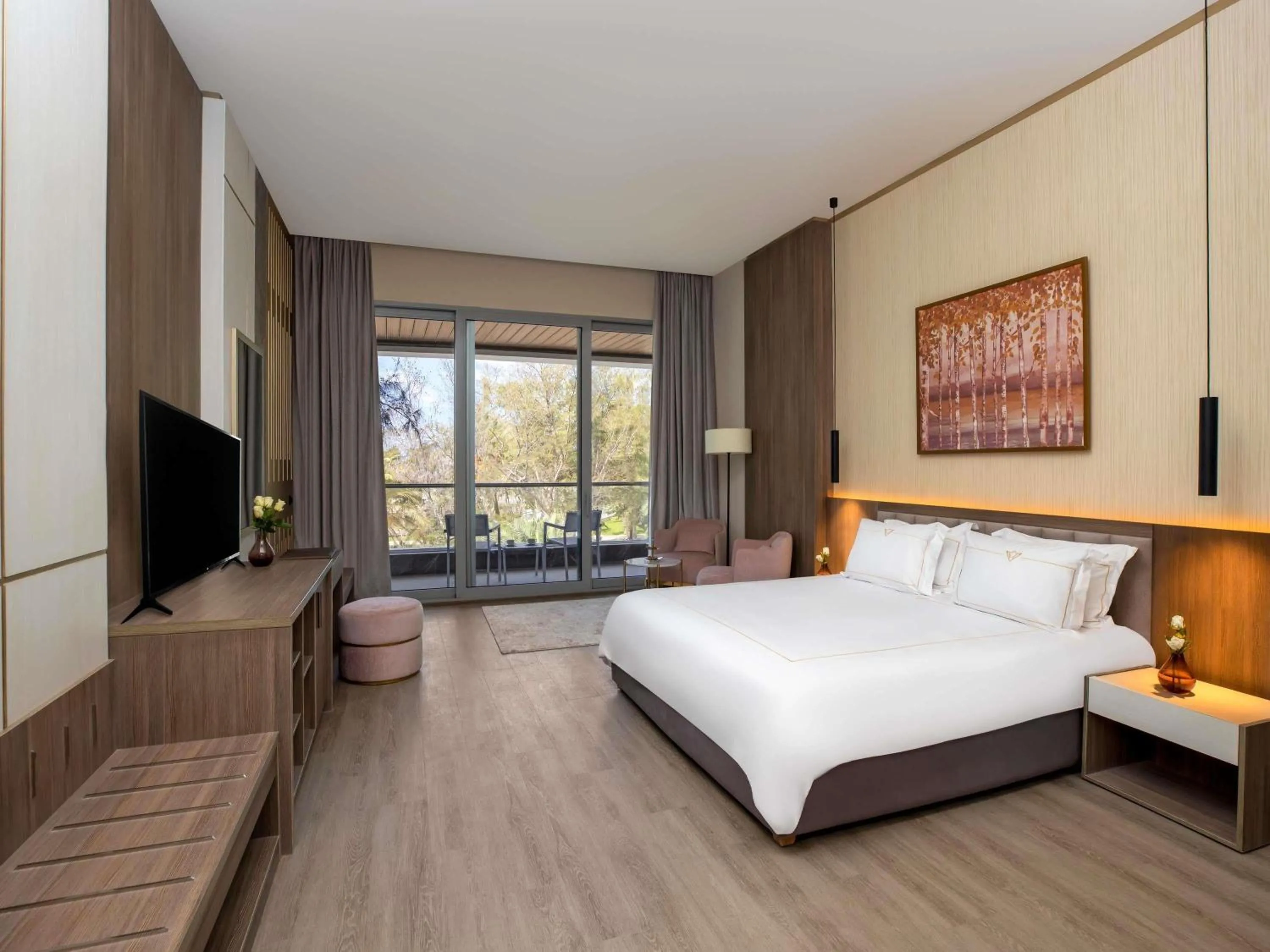 Bedroom, Bed in Rixos Montaza Alexandria