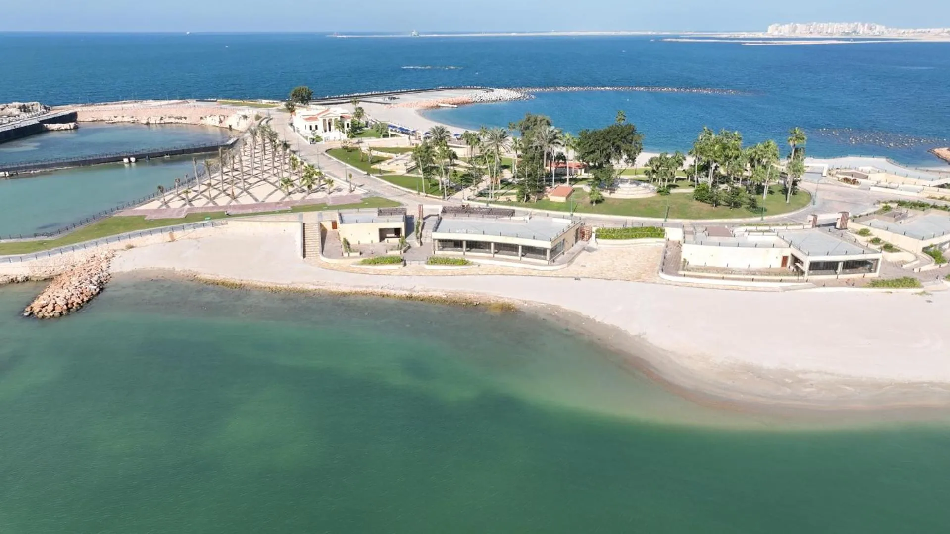 Beach in Rixos Montaza Alexandria