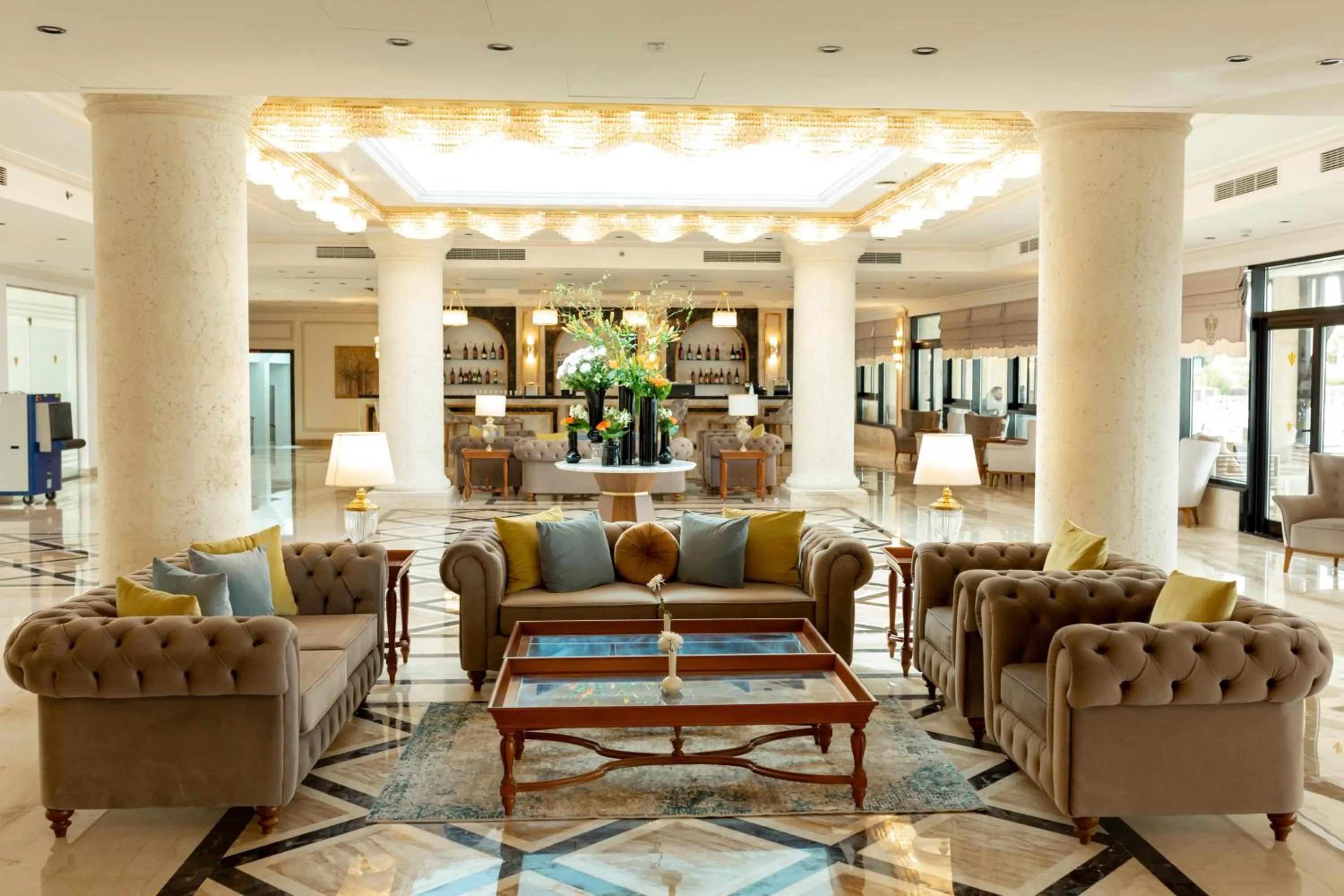 Lobby or reception in Rixos Montaza Alexandria