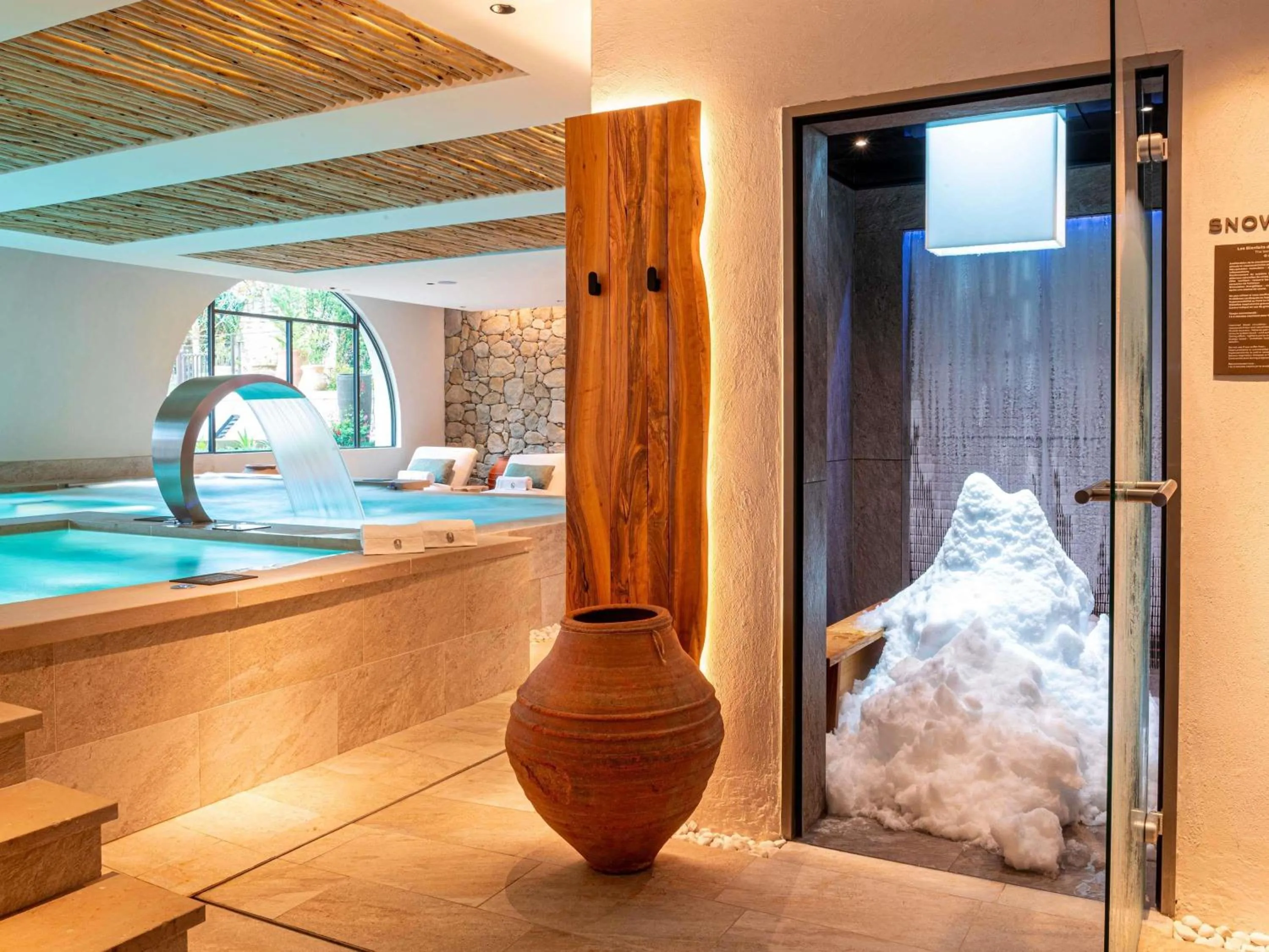 Spa and wellness centre/facilities in L'Isle de Leos Hotel & Spa - MGallery Collection