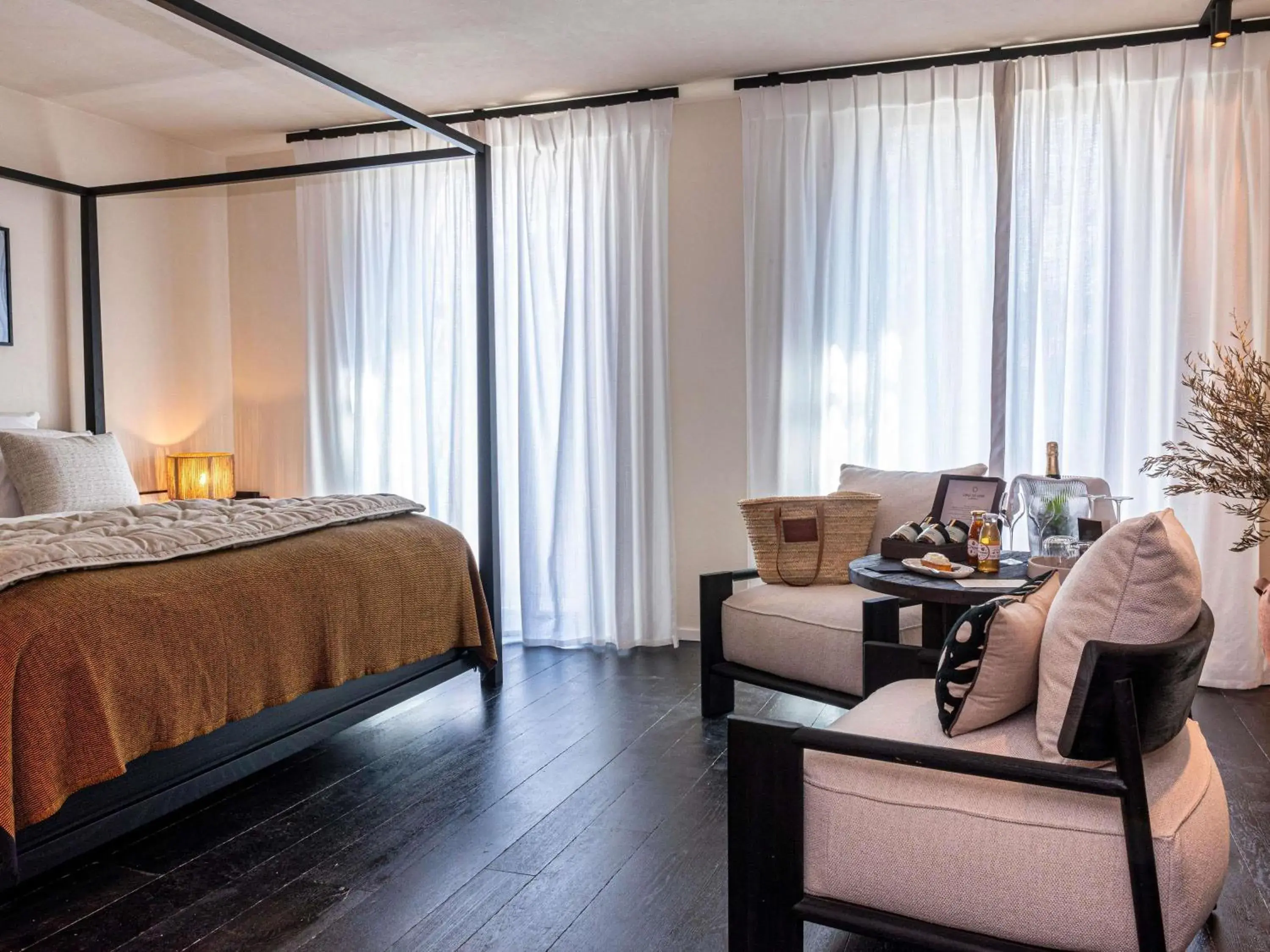 Junior King Suite with Balcony and Pool View in L'Isle de Leos Hotel & Spa - MGallery Collection Junior King Suite with Balcony and Pool View in L'Isle de Leos Hotel & Spa - MGallery Collection