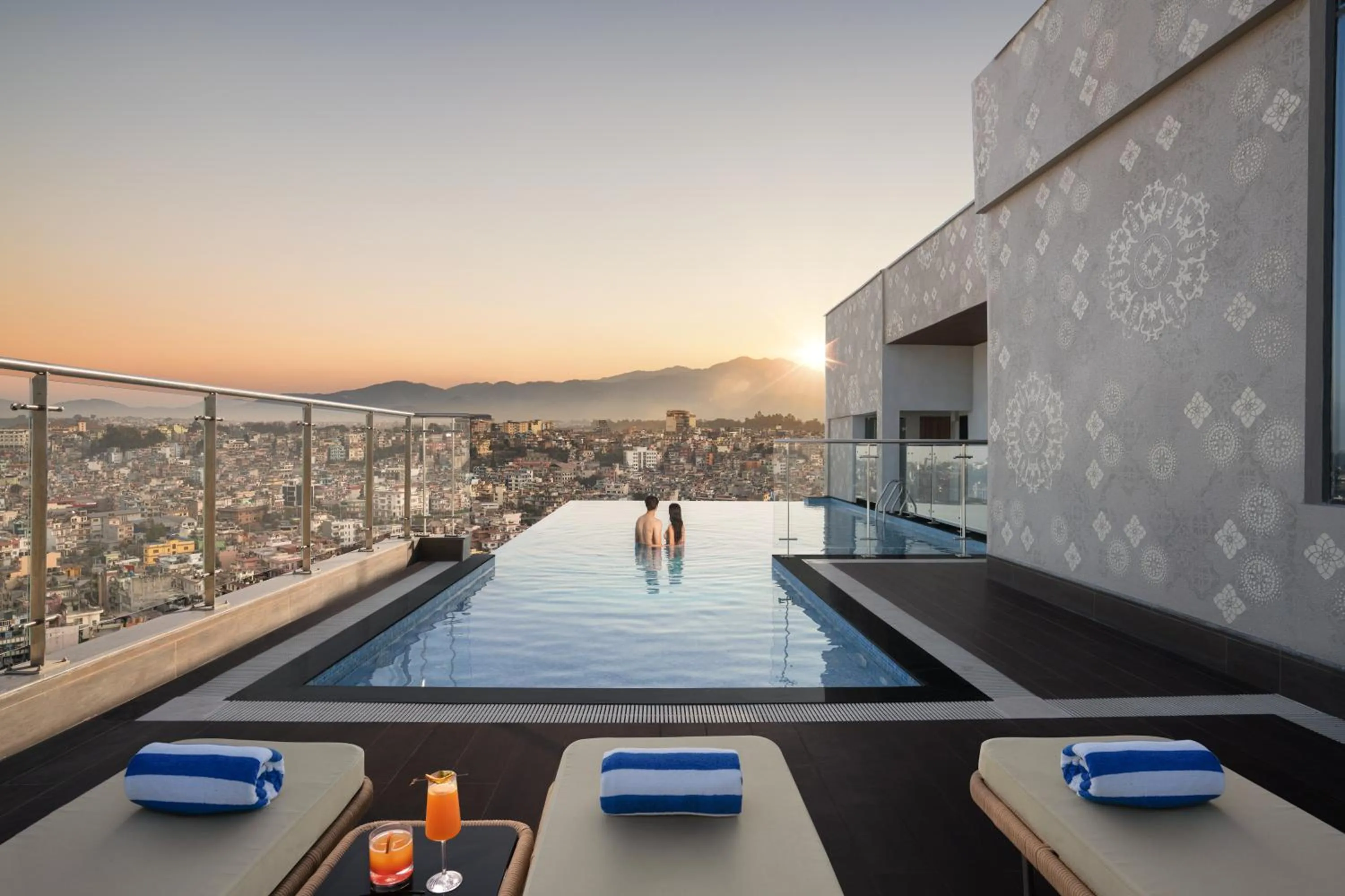 Swimming pool in Mercure Kathmandu Sukedhara Heights