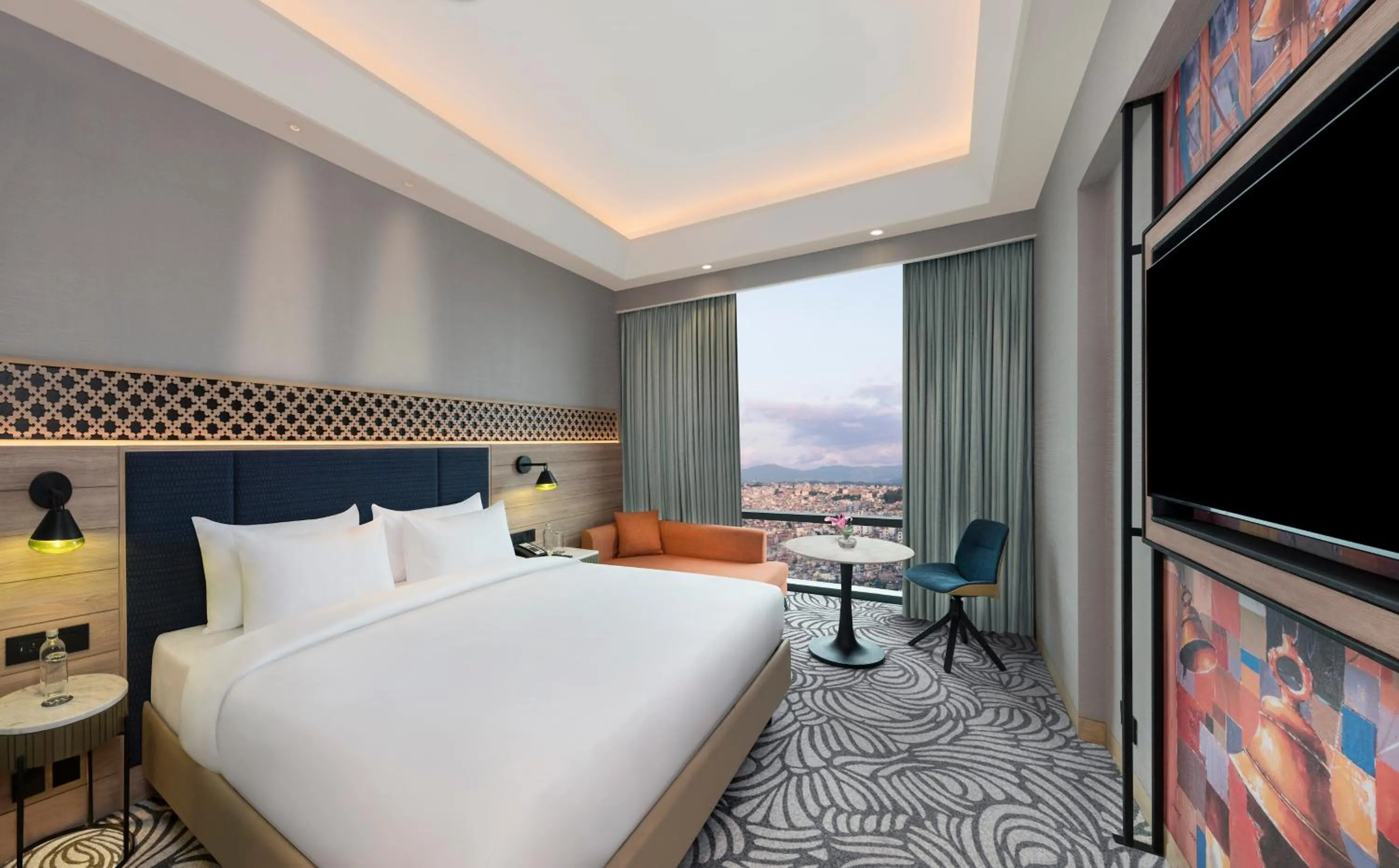 Bed in Mercure Kathmandu Sukedhara Heights