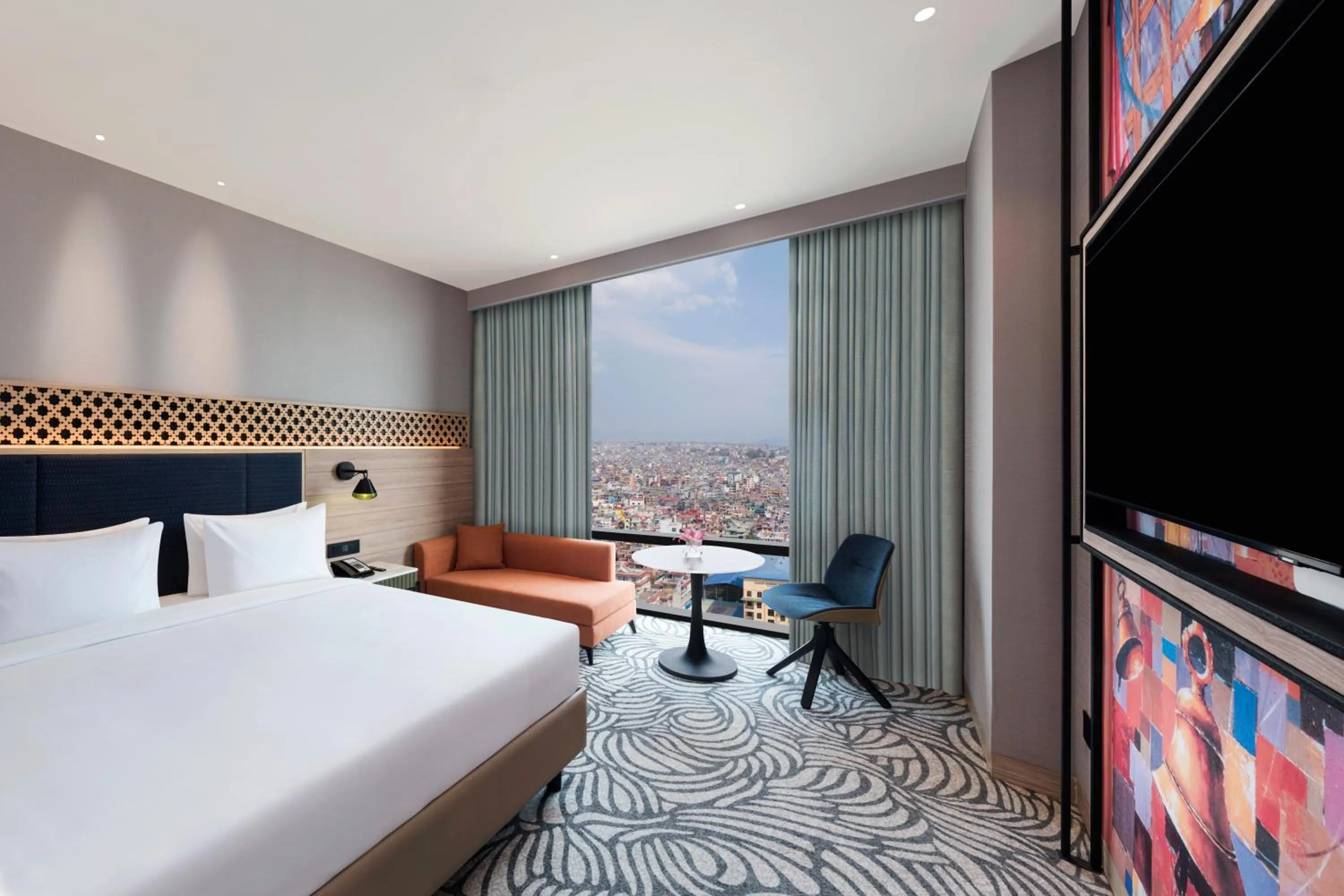 Bedroom, Bed in Mercure Kathmandu Sukedhara Heights